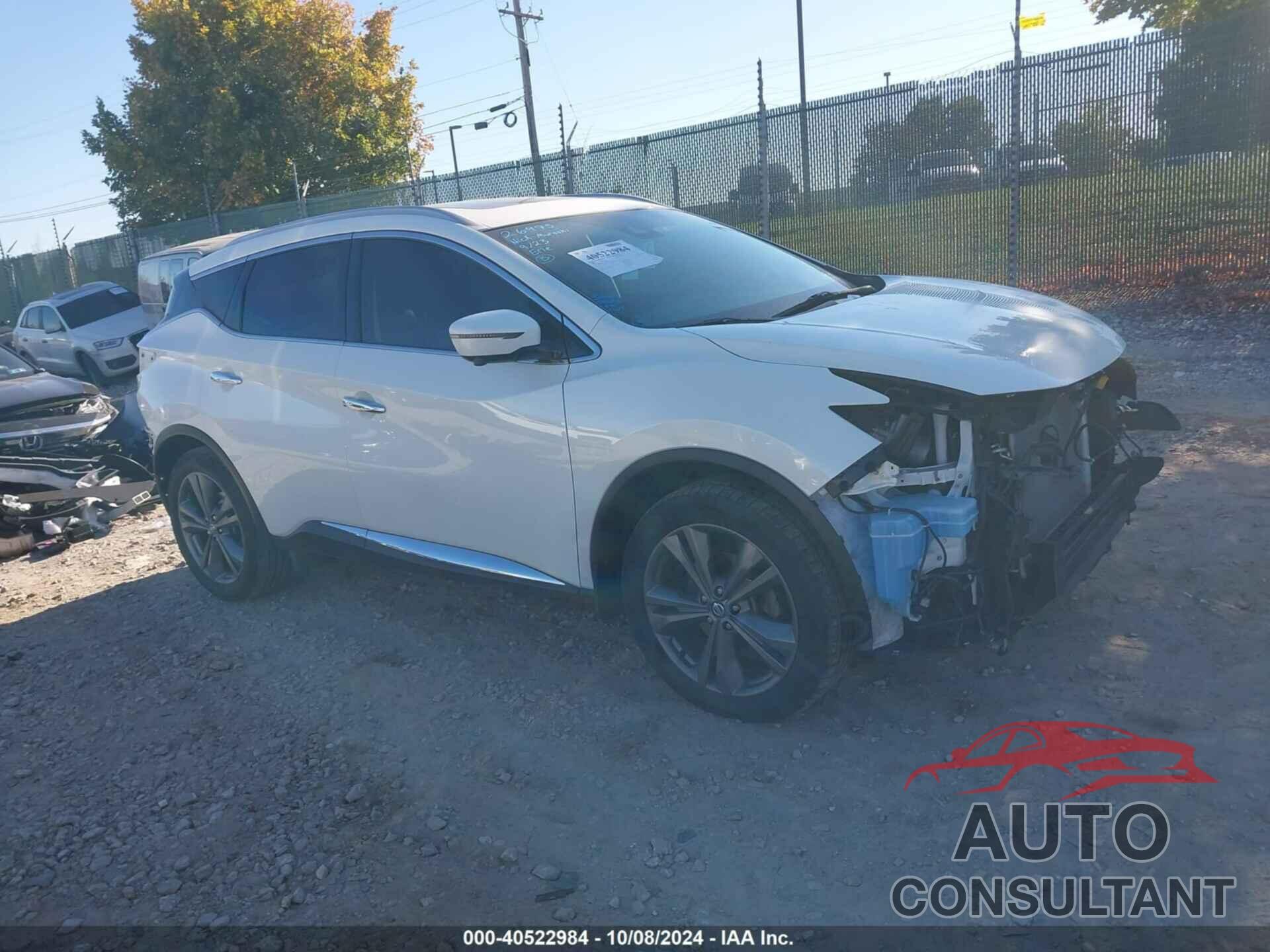 NISSAN MURANO 2020 - 5N1AZ2DSXLN100093