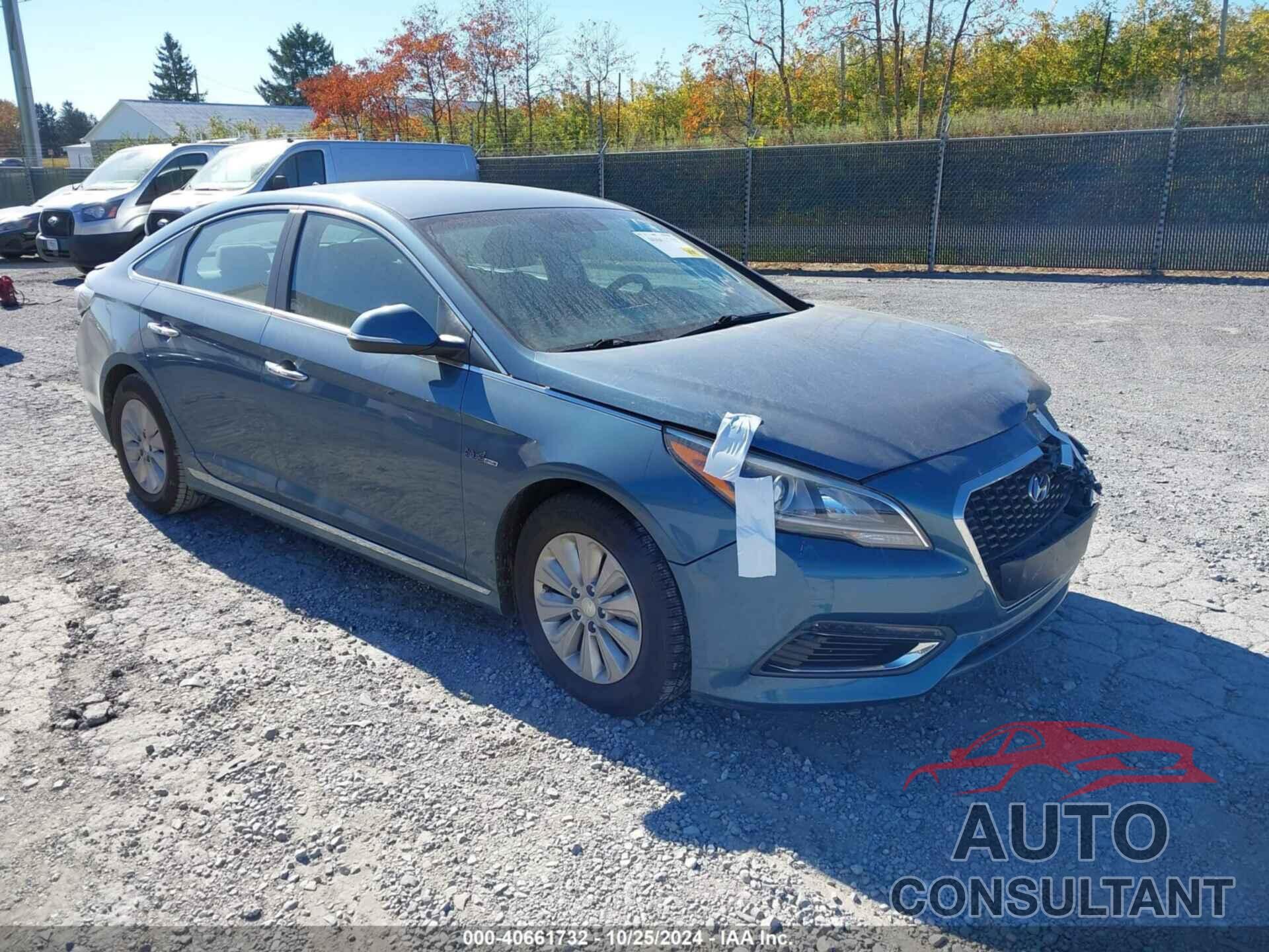 HYUNDAI SONATA HYBRID 2016 - KMHE24L15GA015427