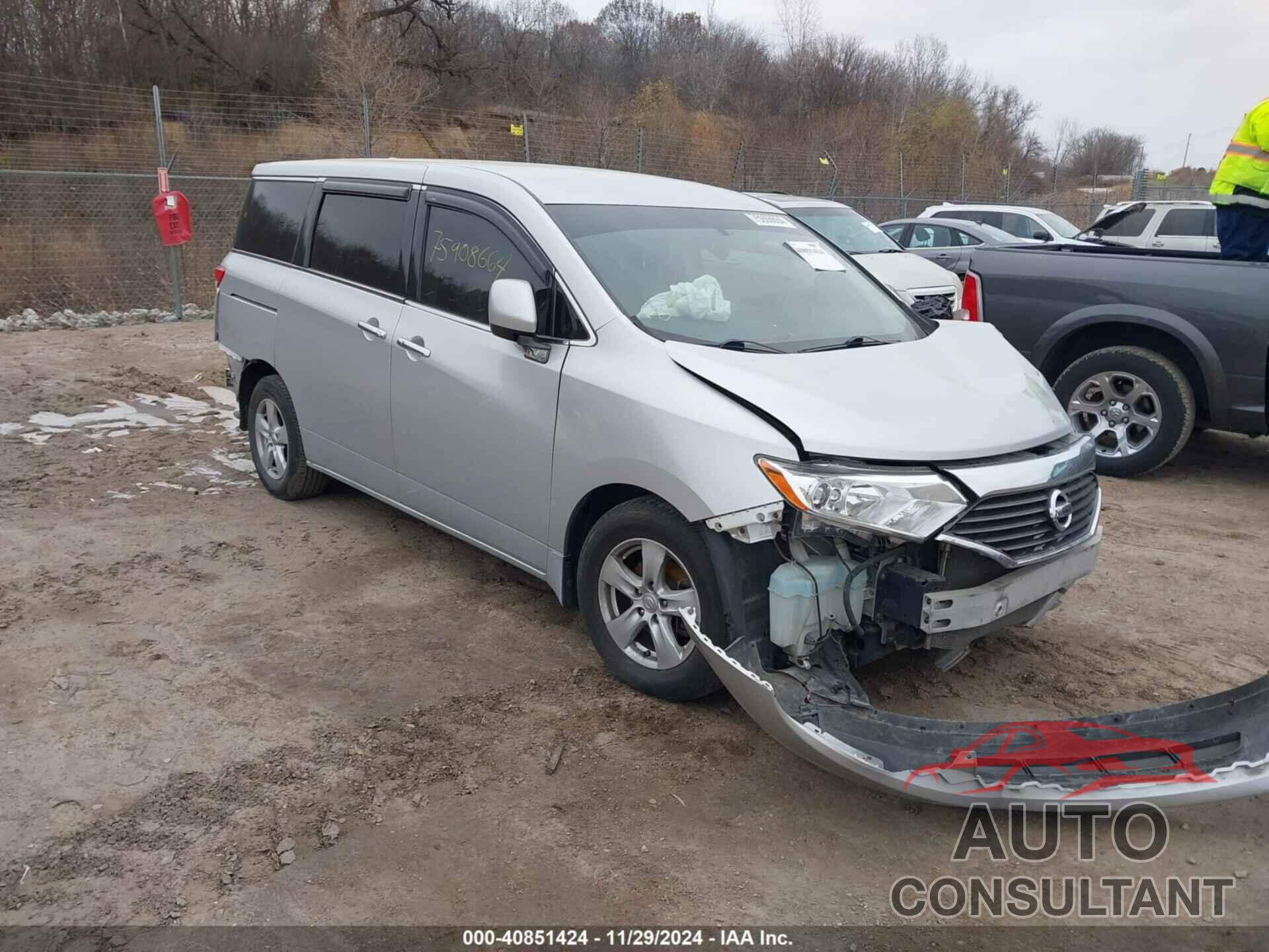 NISSAN QUEST 2013 - JN8AE2KP4D9061692