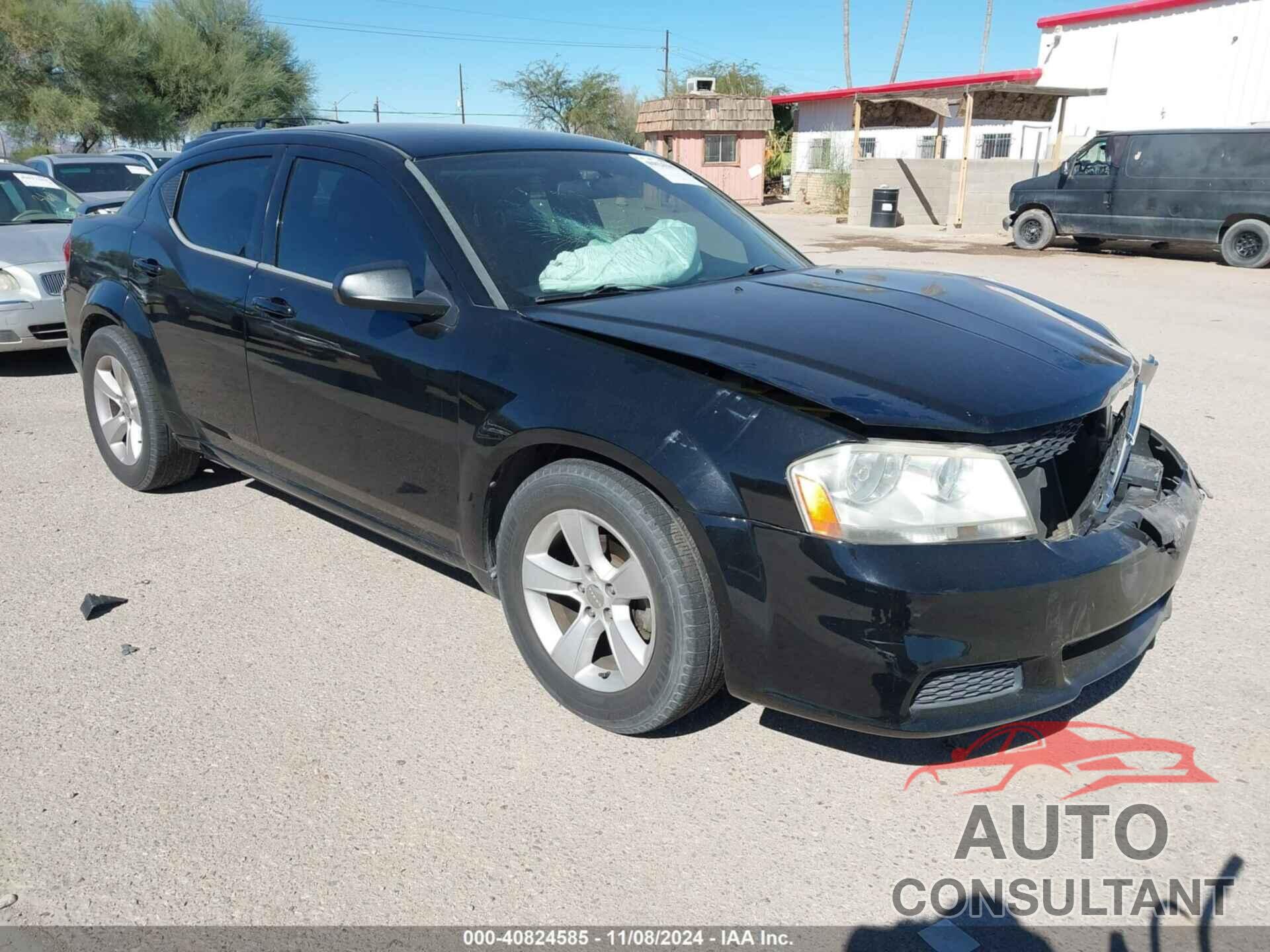 DODGE AVENGER 2013 - 1C3CDZAB3DN688451