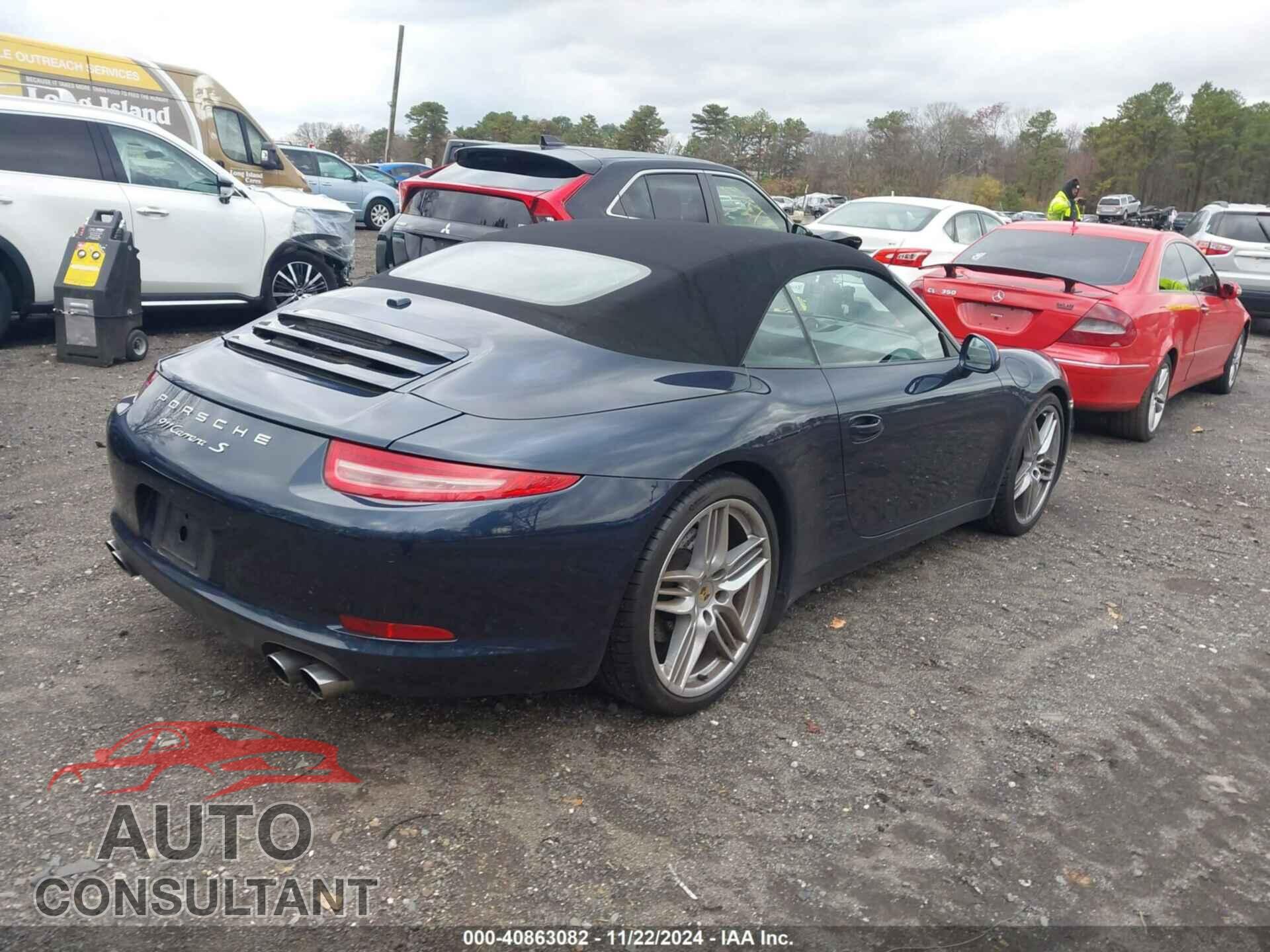 PORSCHE 911 2012 - WP0CB2A97CS155203