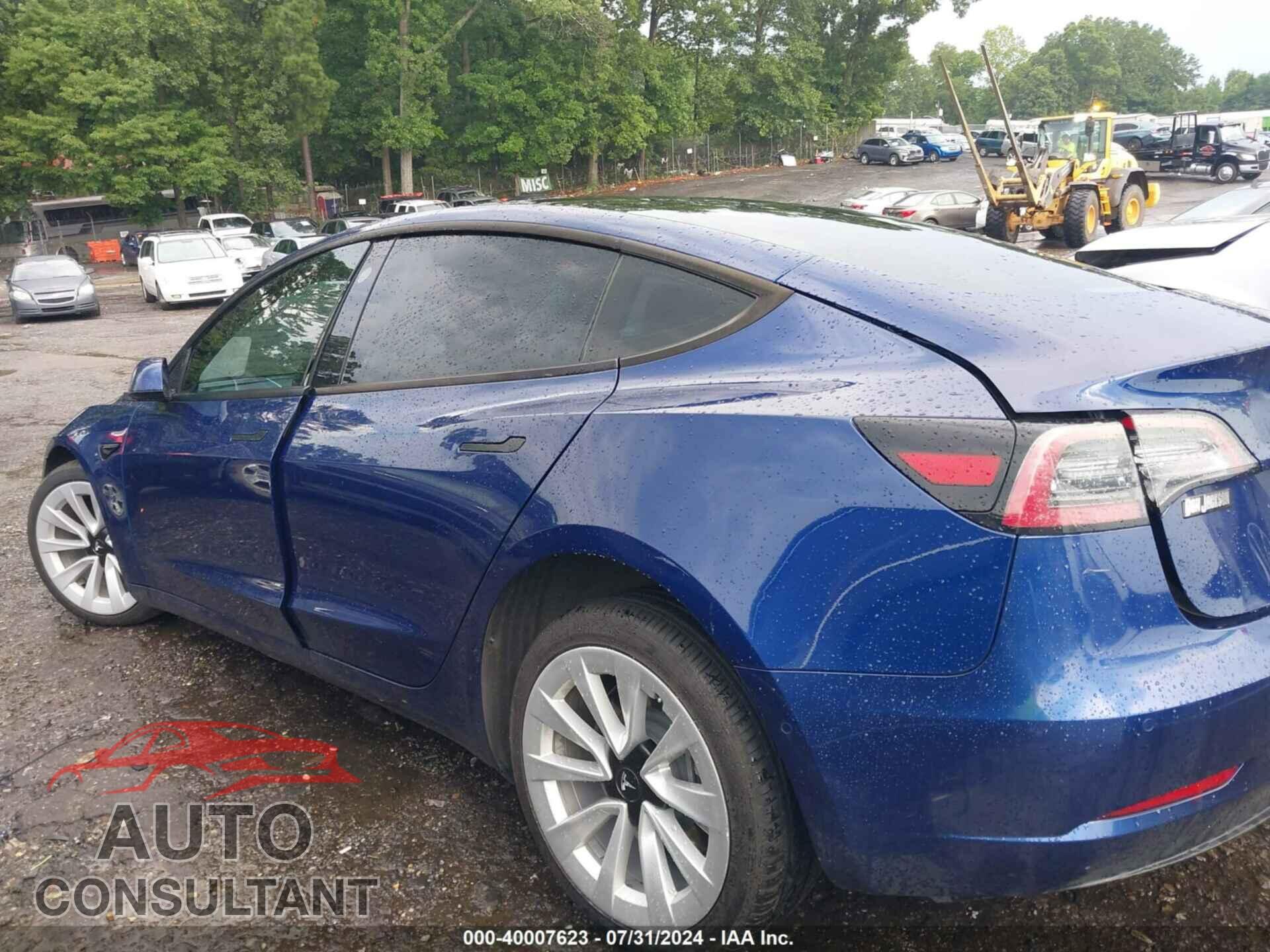 TESLA MODEL 3 2022 - 5YJ3E1EB7NF142580