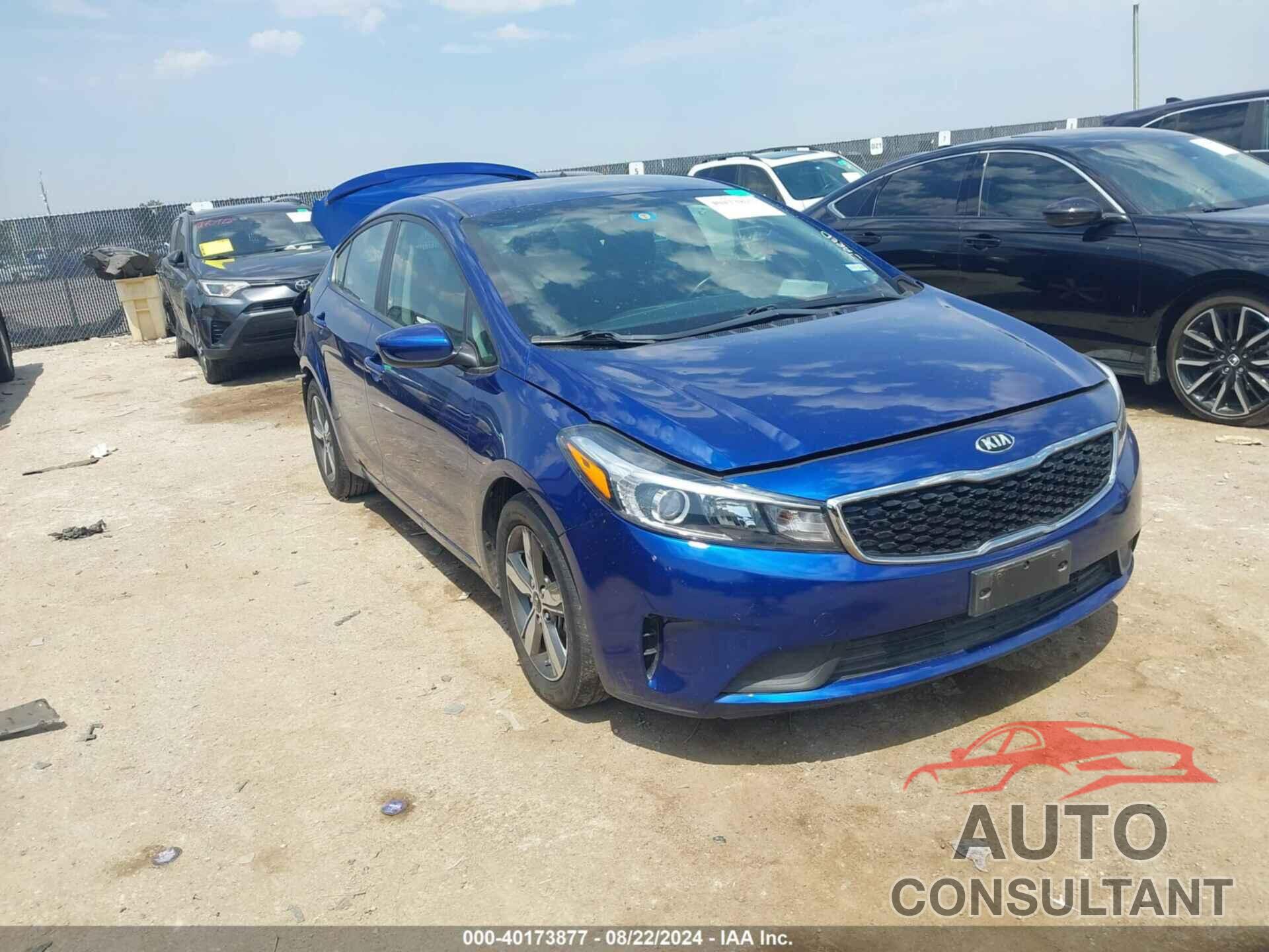 KIA FORTE 2018 - 3KPFL4A78JE191969