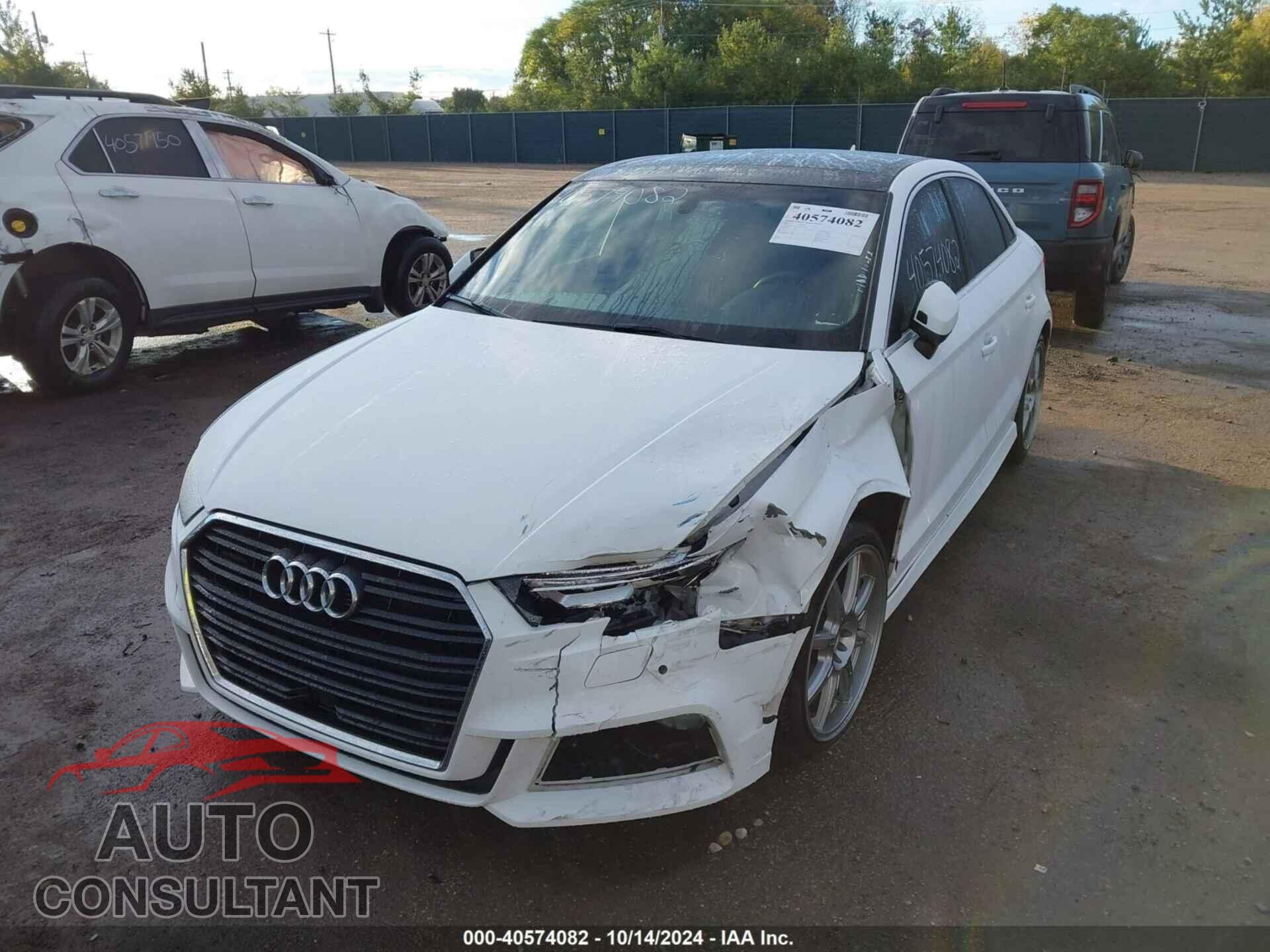 AUDI A3 2017 - WAUJ8GFF2H1030461