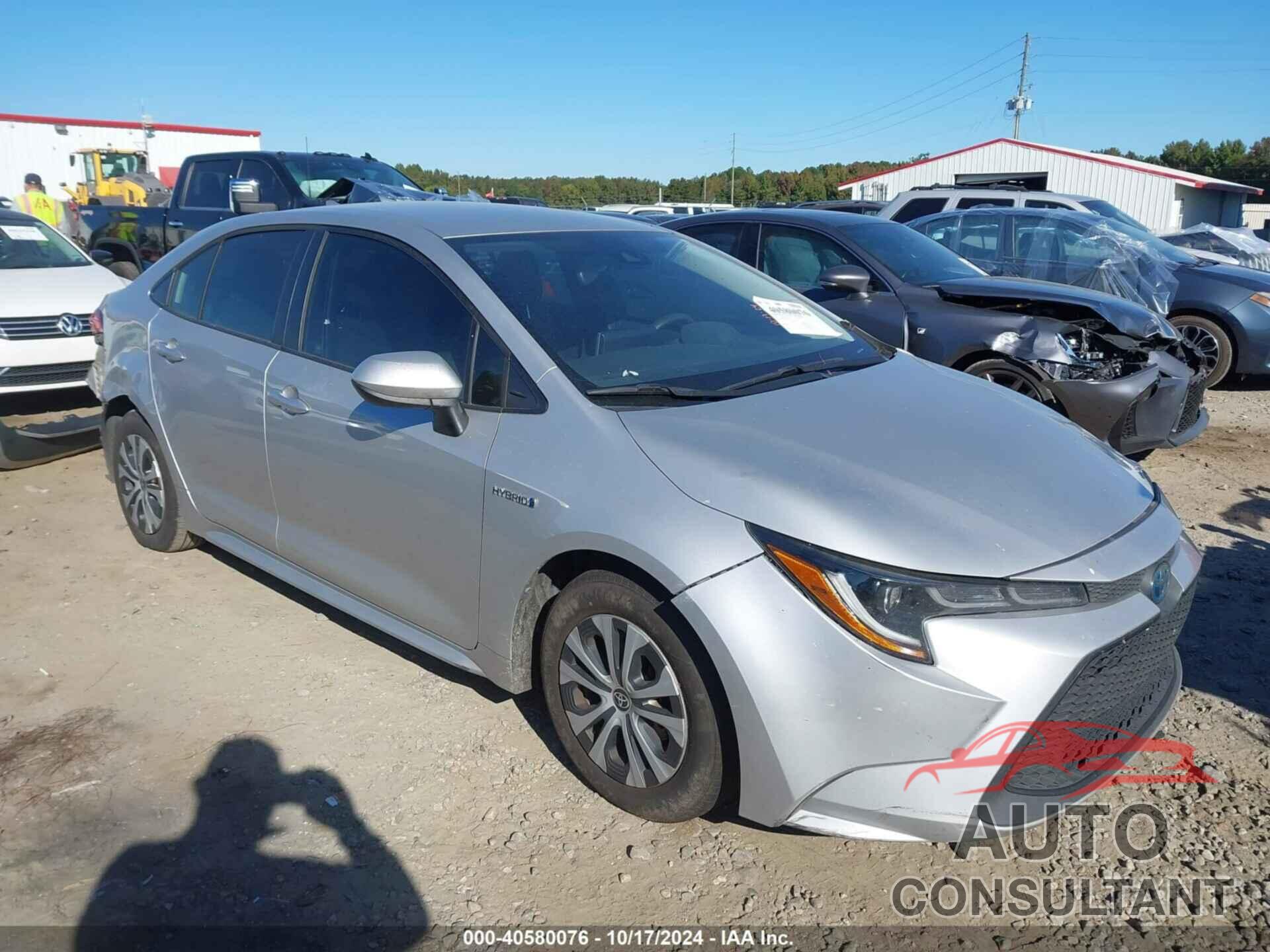 TOYOTA COROLLA 2020 - JTDEBRBE9LJ003989