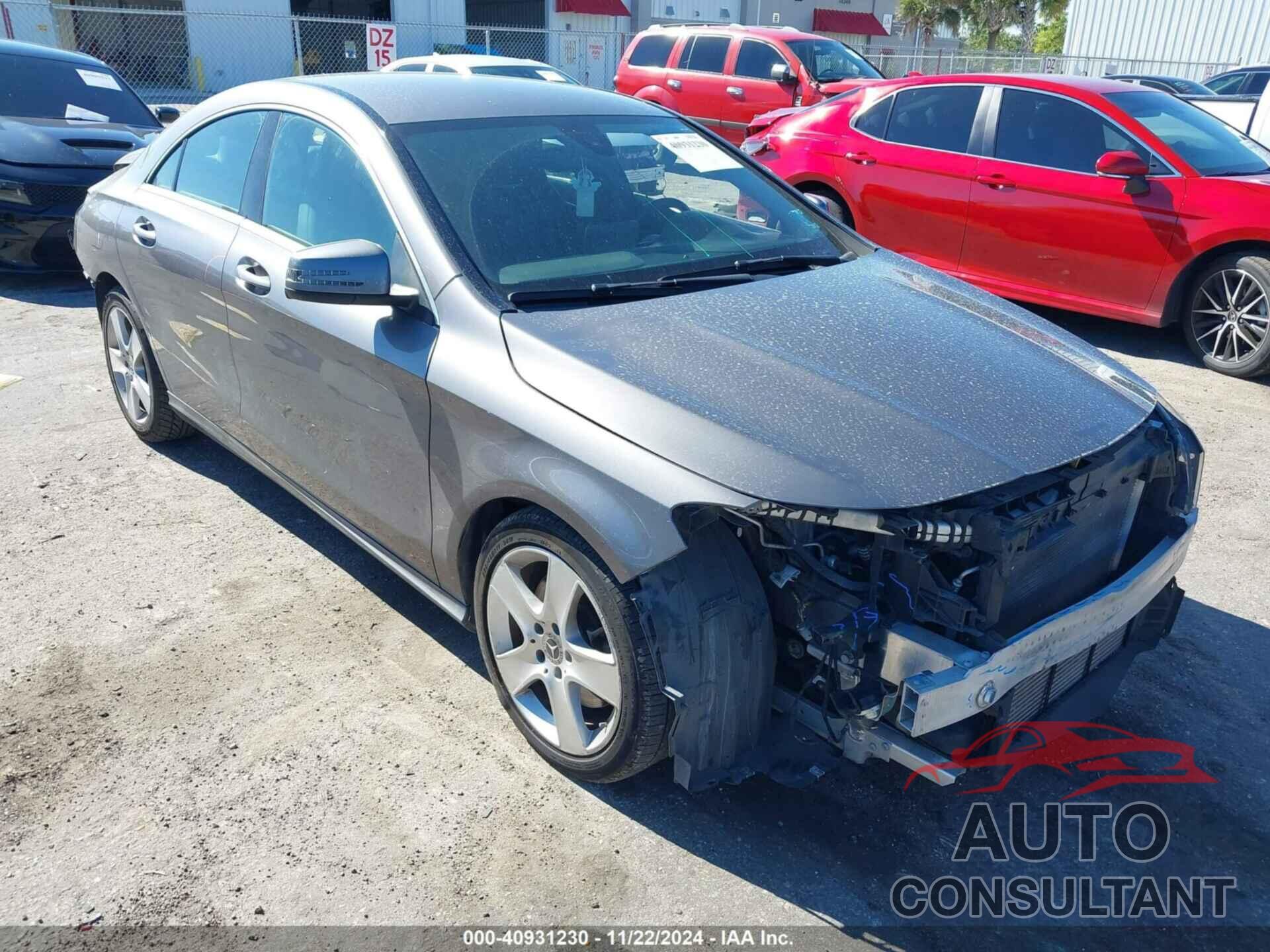 MERCEDES-BENZ CLA 250 2018 - WDDSJ4EB1JN631681