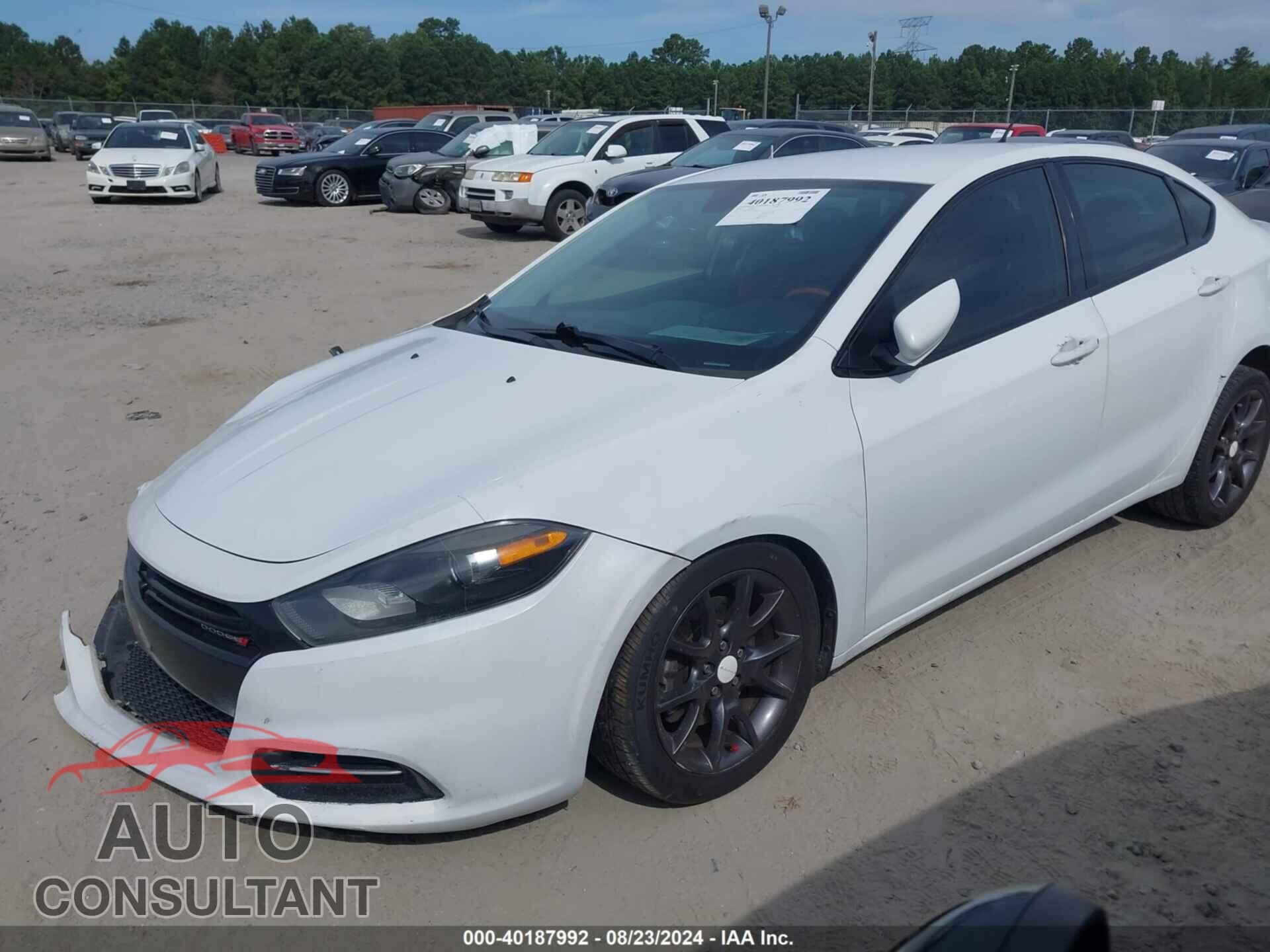 DODGE DART 2016 - 1C3CDFAA7GD749851