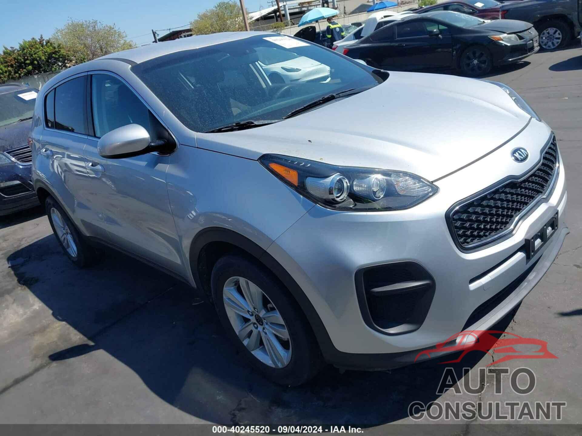 KIA SPORTAGE 2017 - KNDPM3AC5H7300486