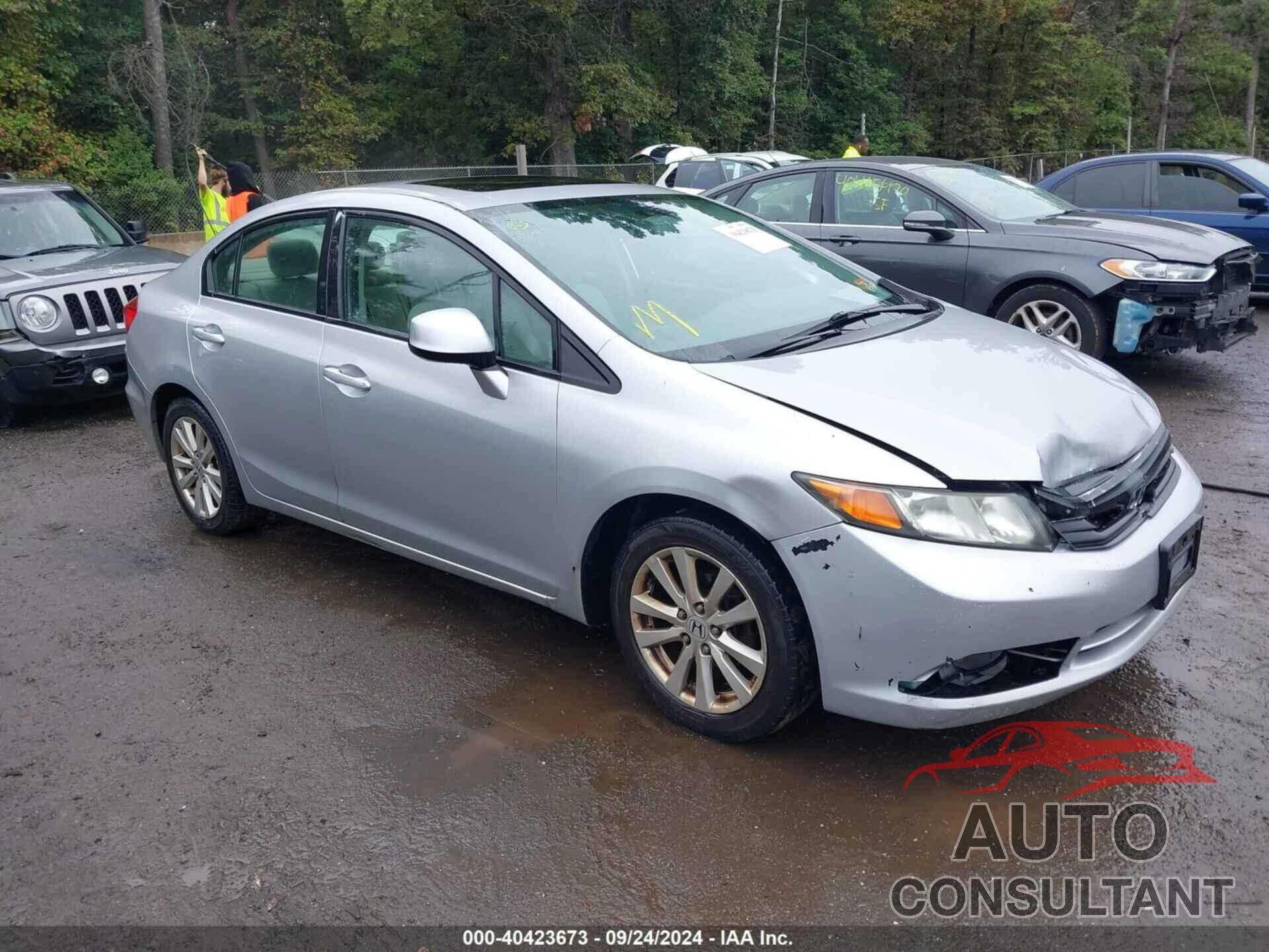 HONDA CIVIC 2012 - 19XFB2F83CE320373