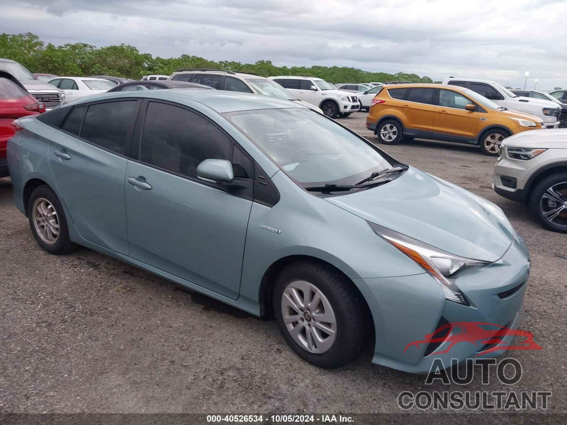 TOYOTA PRIUS 2016 - JTDKBRFU1G3013334