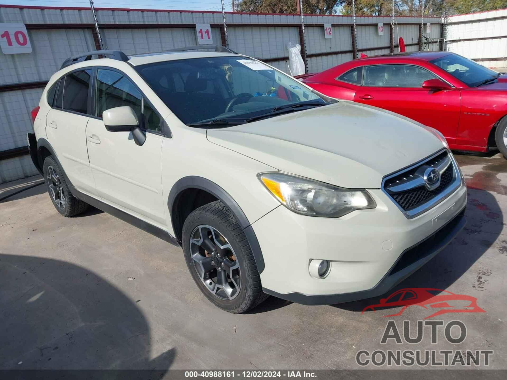 SUBARU XV CROSSTREK 2013 - JF2GPAVC1D2869205