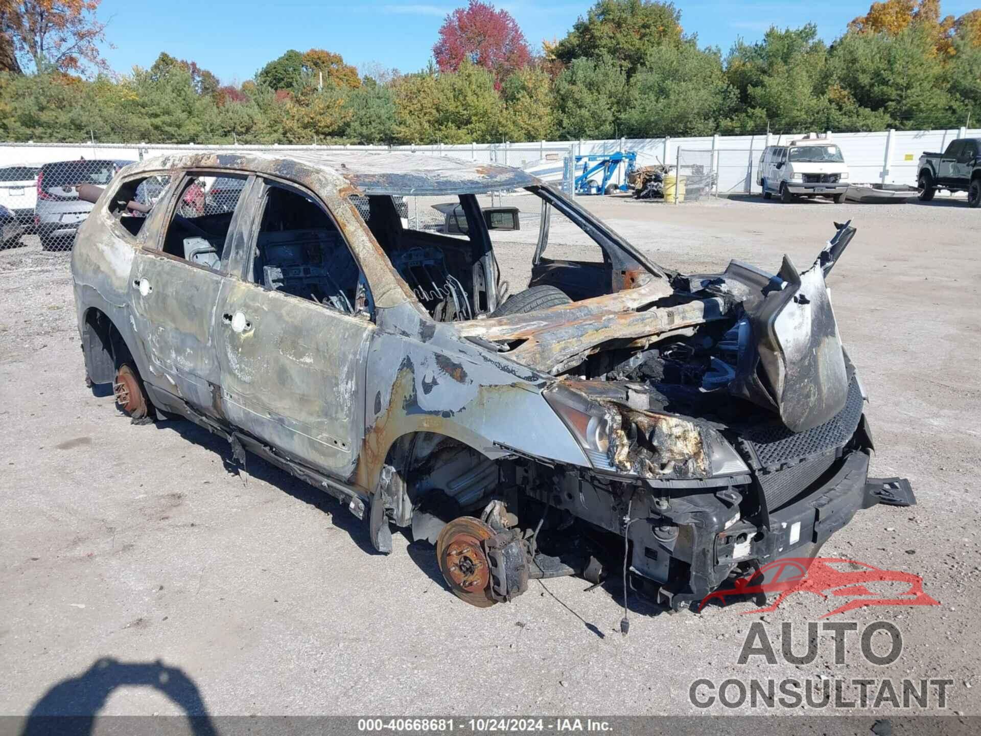 CHEVROLET TRAVERSE 2012 - 1GNKREED9CJ366892