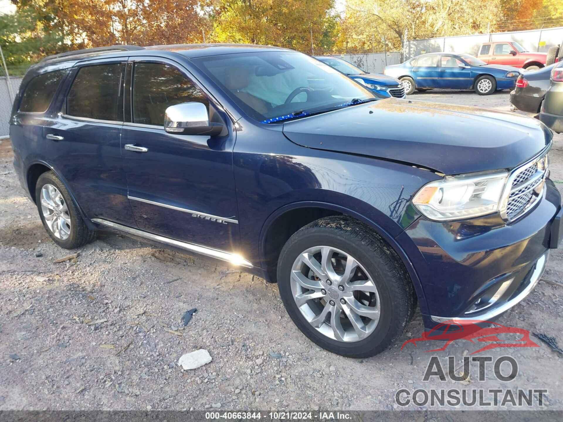 DODGE DURANGO 2016 - 1C4RDJEG1GC341150