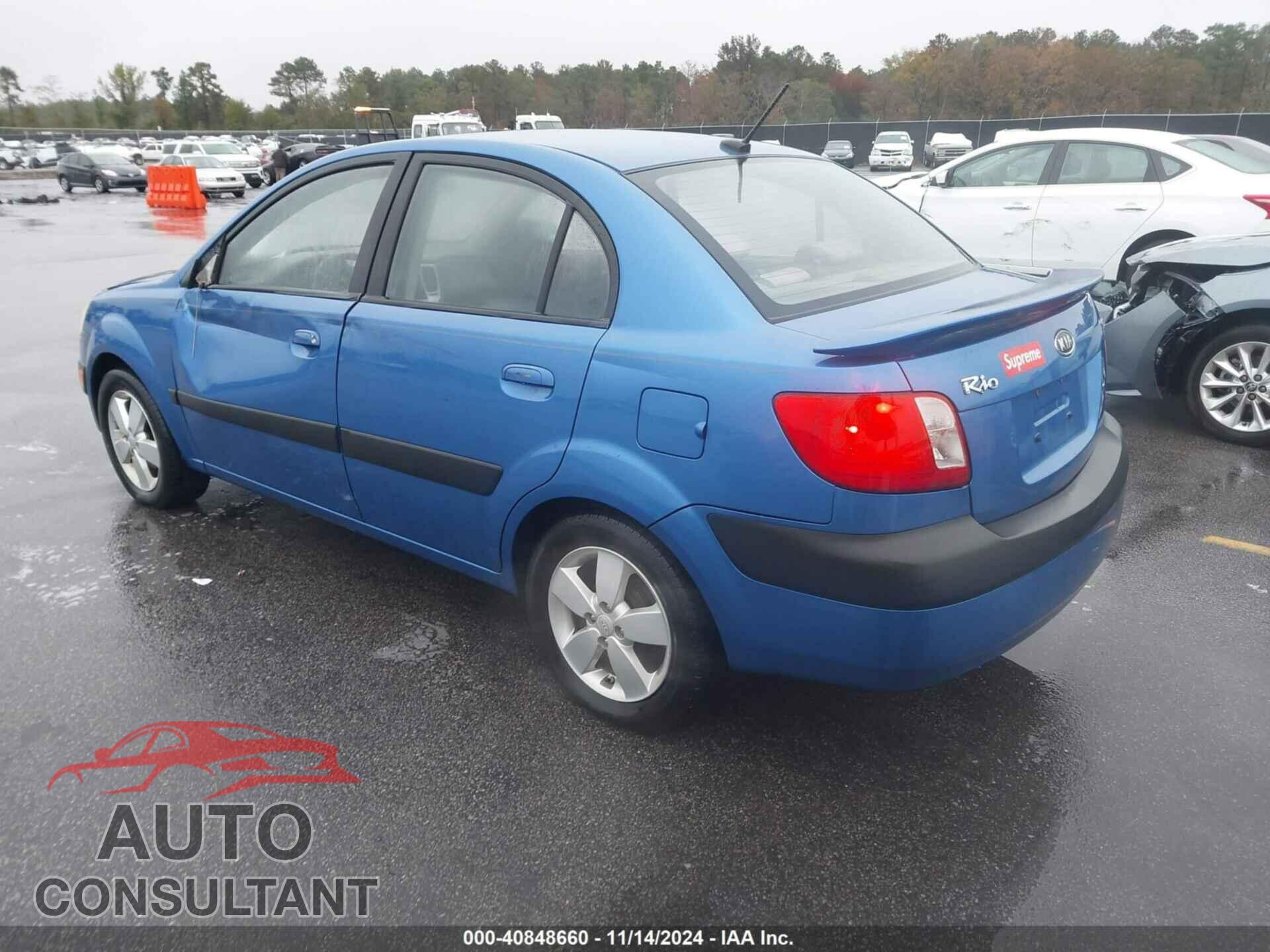 KIA RIO 2009 - KNADE223096547167