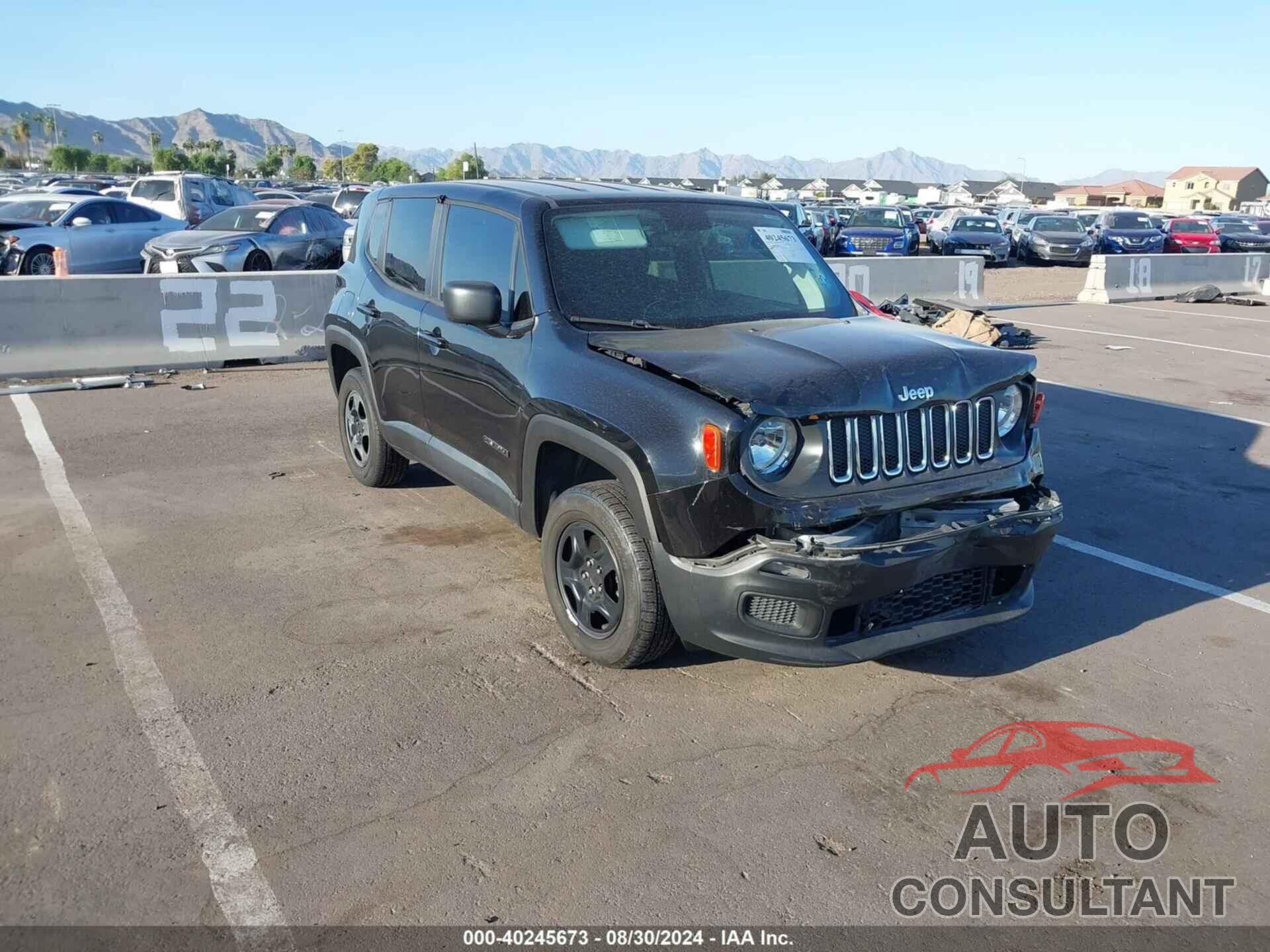 JEEP RENEGADE 2018 - ZACCJBAB9JPH99794
