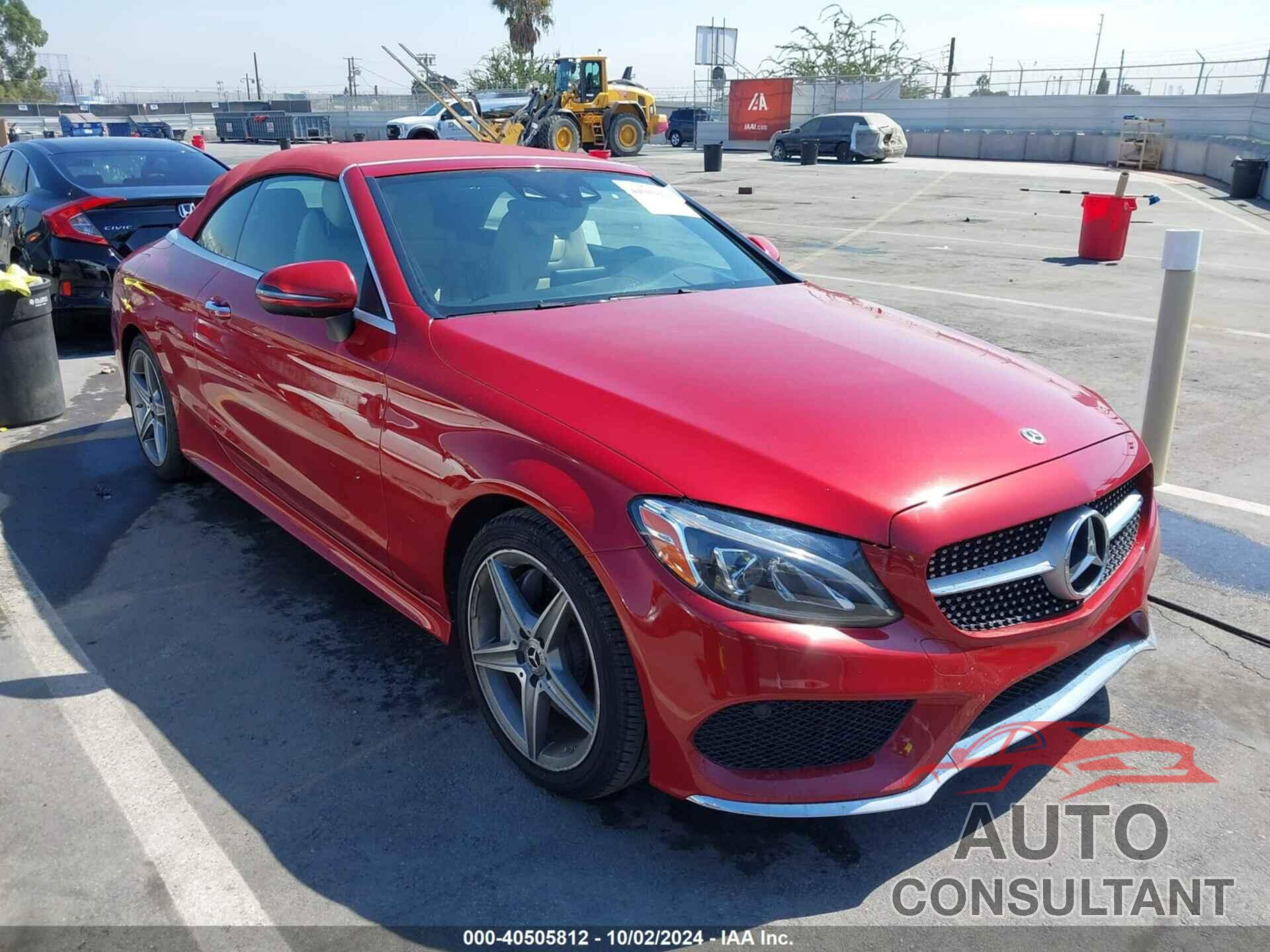 MERCEDES-BENZ C 300 2018 - WDDWK4JB2JF594560