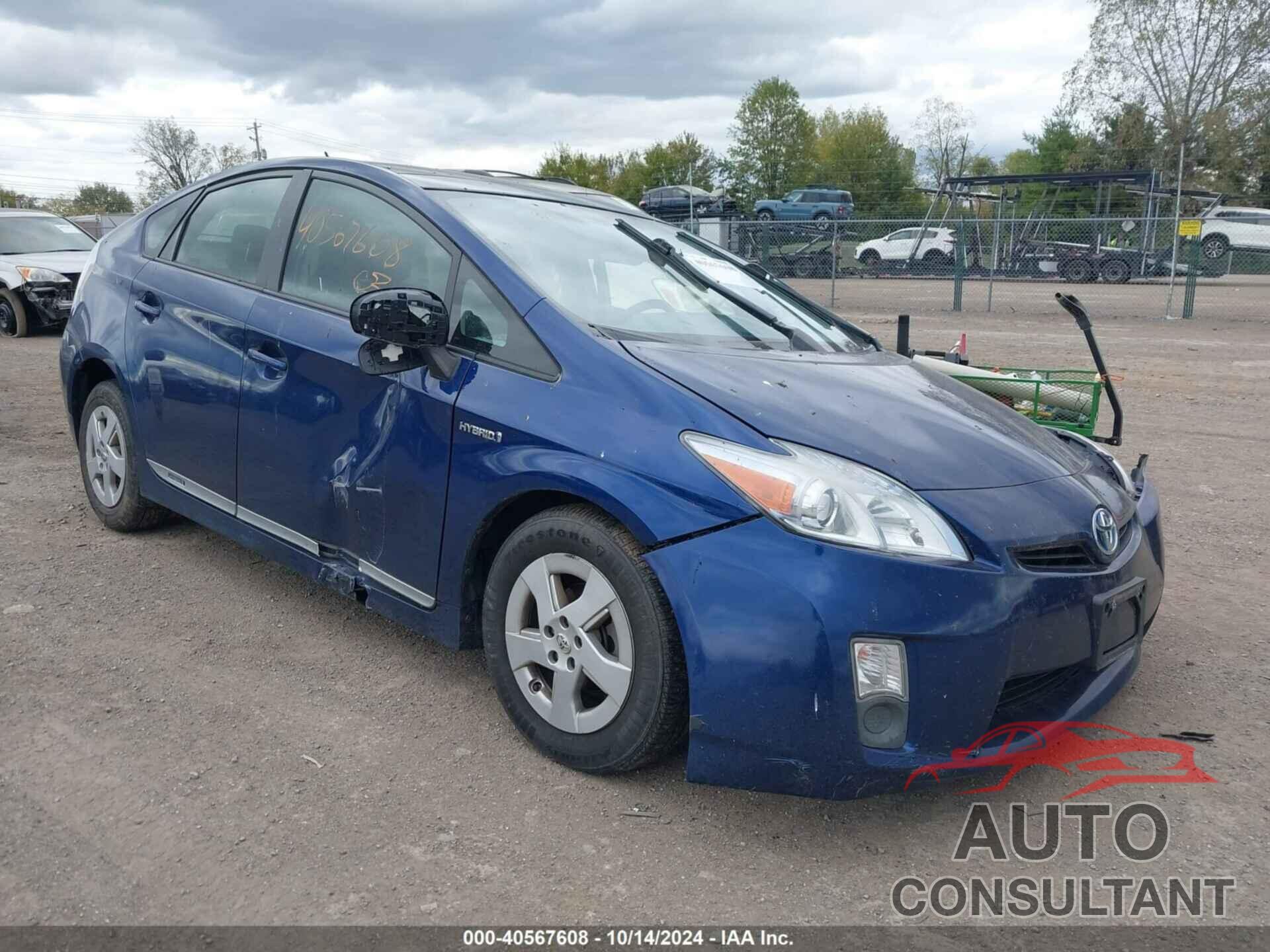 TOYOTA PRIUS 2011 - JTDKN3DU3B0269475