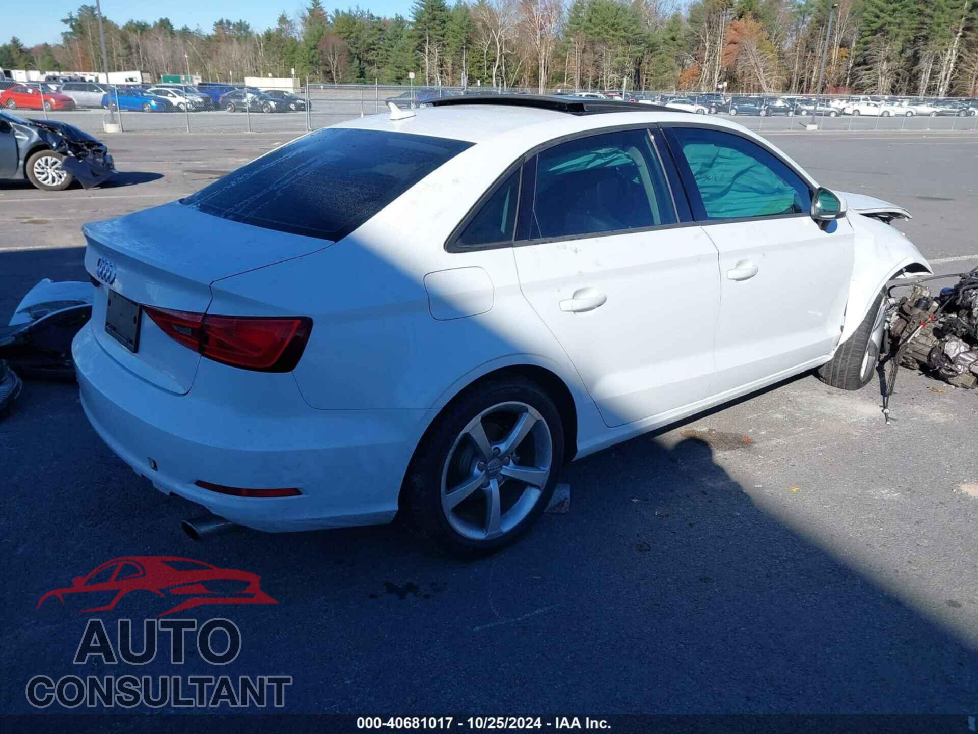 AUDI A3 2015 - WAUBFGFF0F1004433