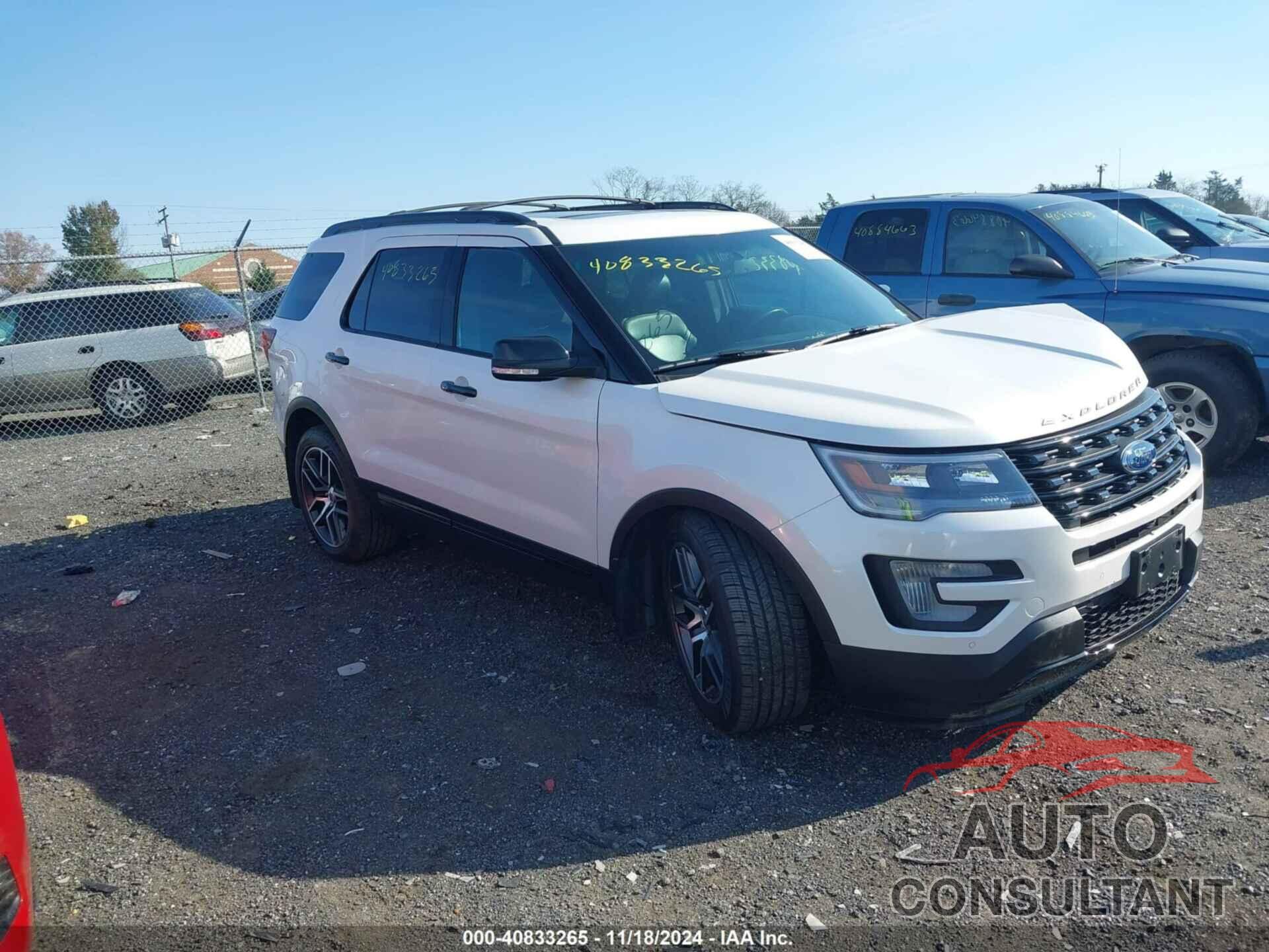 FORD EXPLORER 2016 - 1FM5K8GT2GGA74841