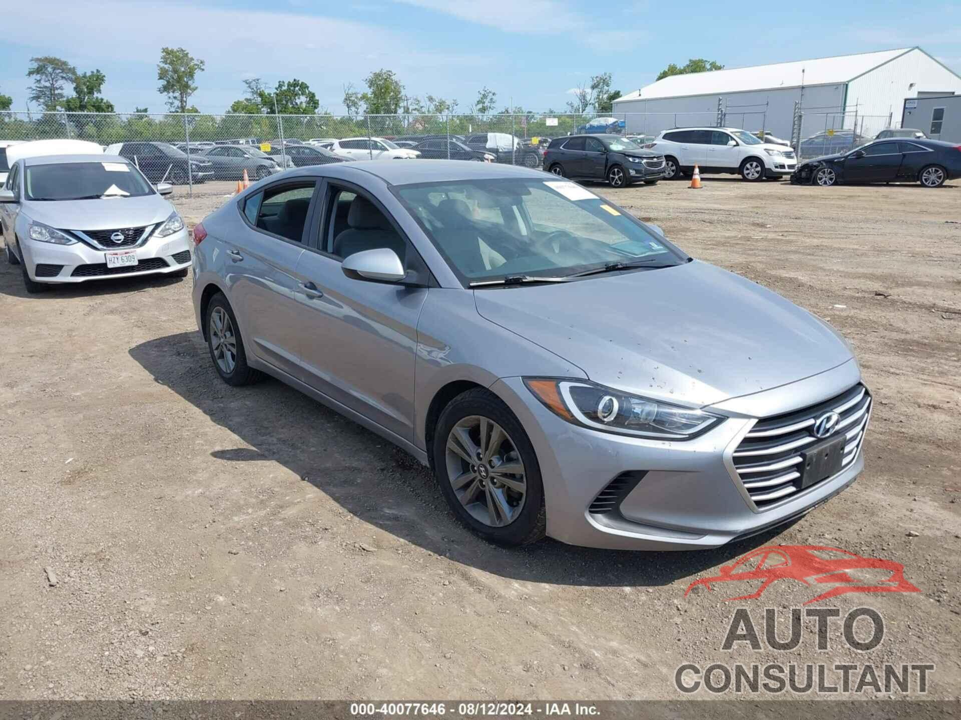 HYUNDAI ELANTRA 2017 - 5NPD84LF3HH021408