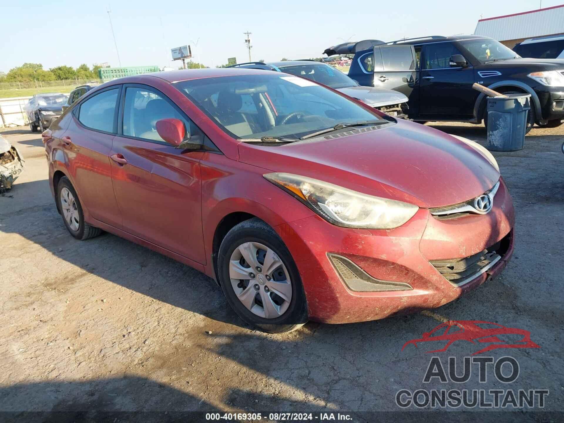 HYUNDAI ELANTRA 2016 - 5NPDH4AE1GH689359
