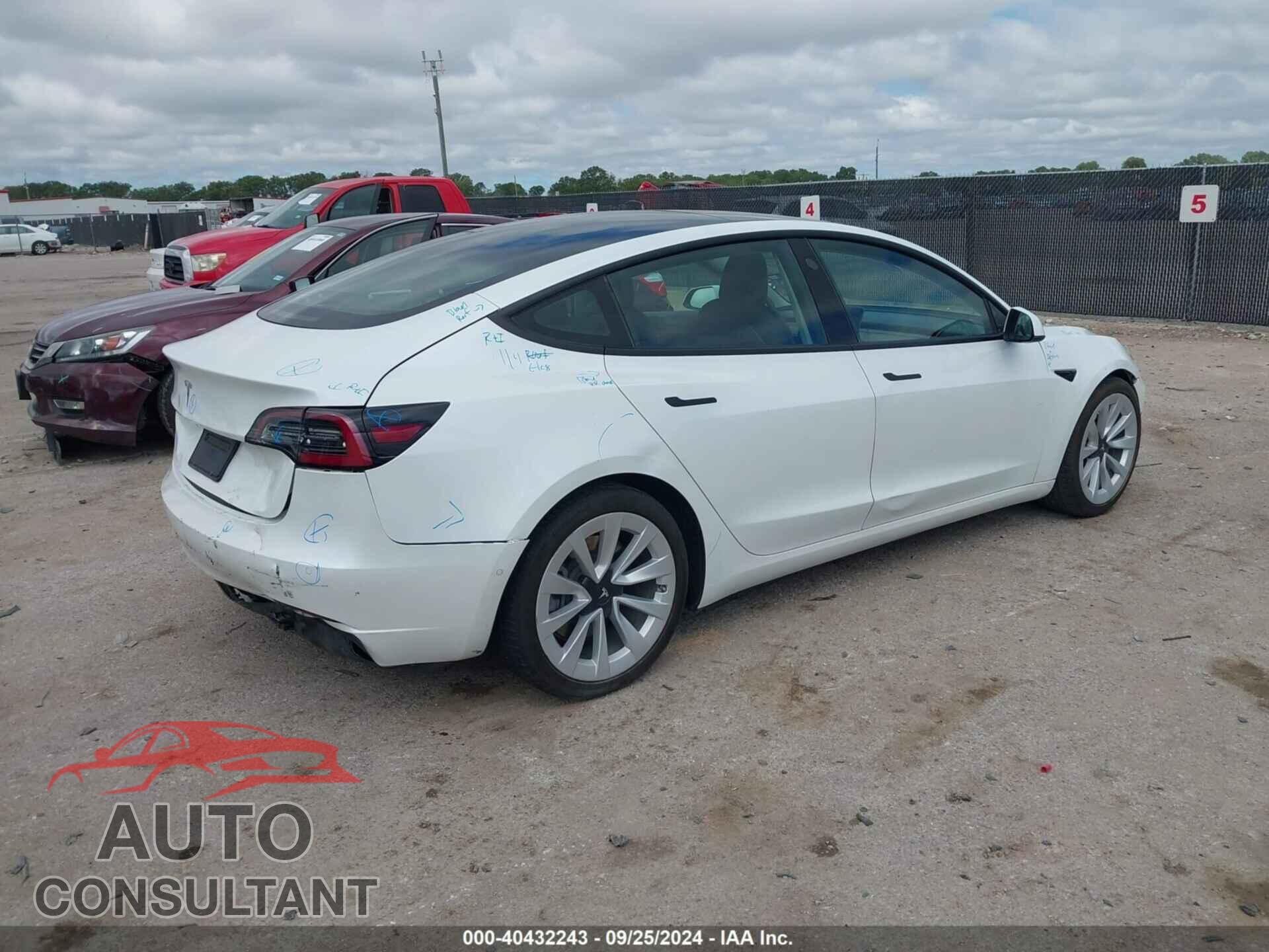 TESLA MODEL 3 2021 - 5YJ3E1EA6MF921992