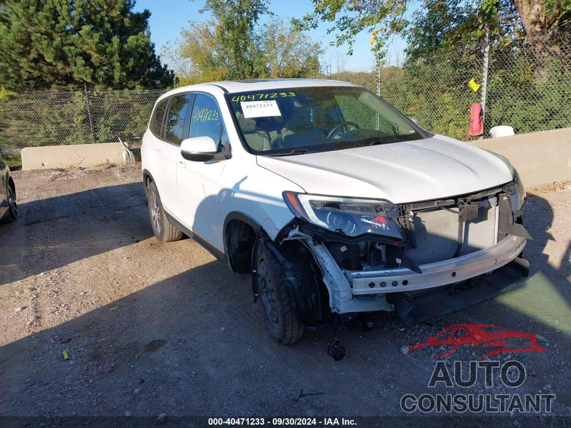 HONDA PILOT 2020 - 5FNYF6H51LB046737