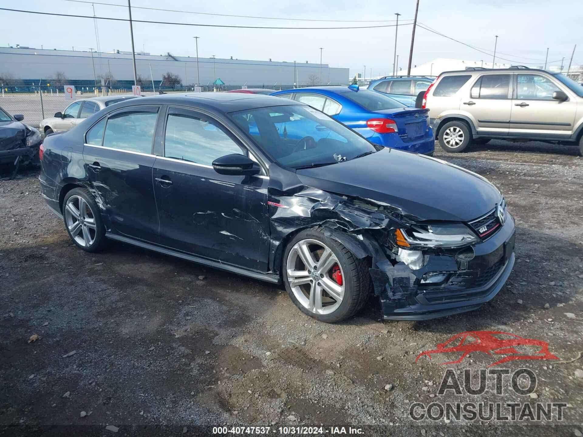 VOLKSWAGEN JETTA 2017 - 3VW4T7AJXHM332896
