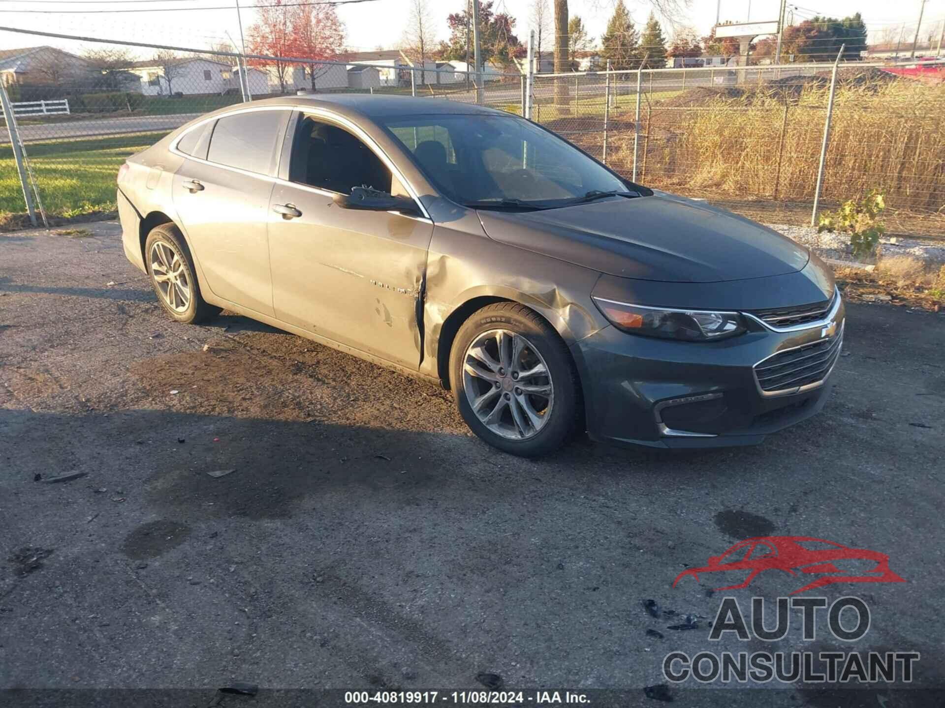 CHEVROLET MALIBU 2016 - 1G1ZE5ST6GF306990