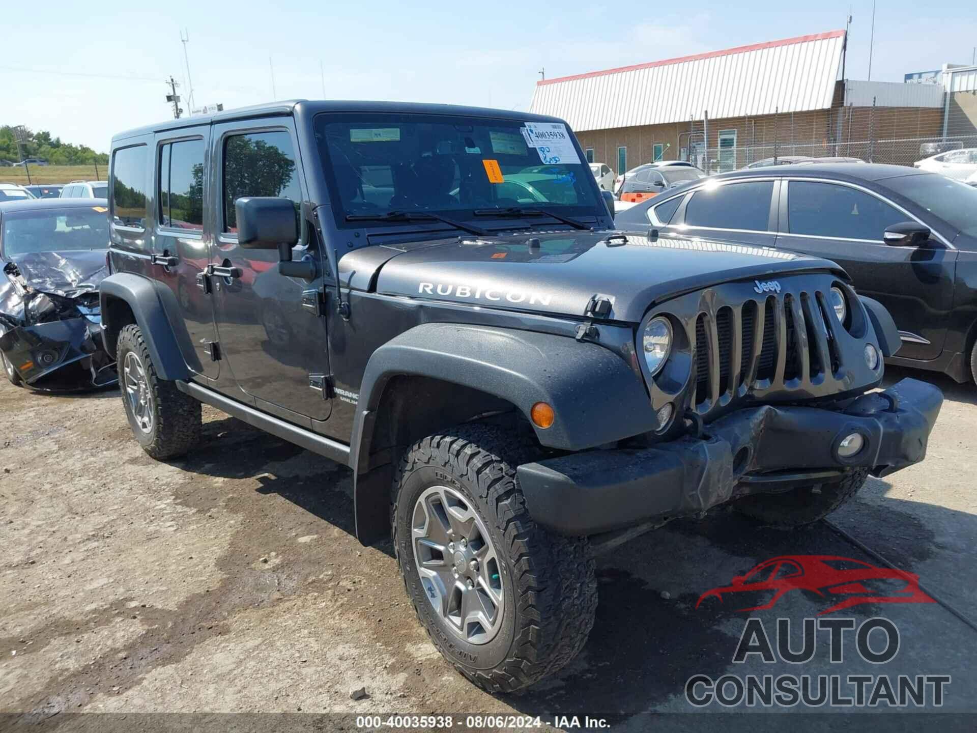 JEEP WRANGLER UNLIMITED 2016 - 1C4BJWFG9GL253064