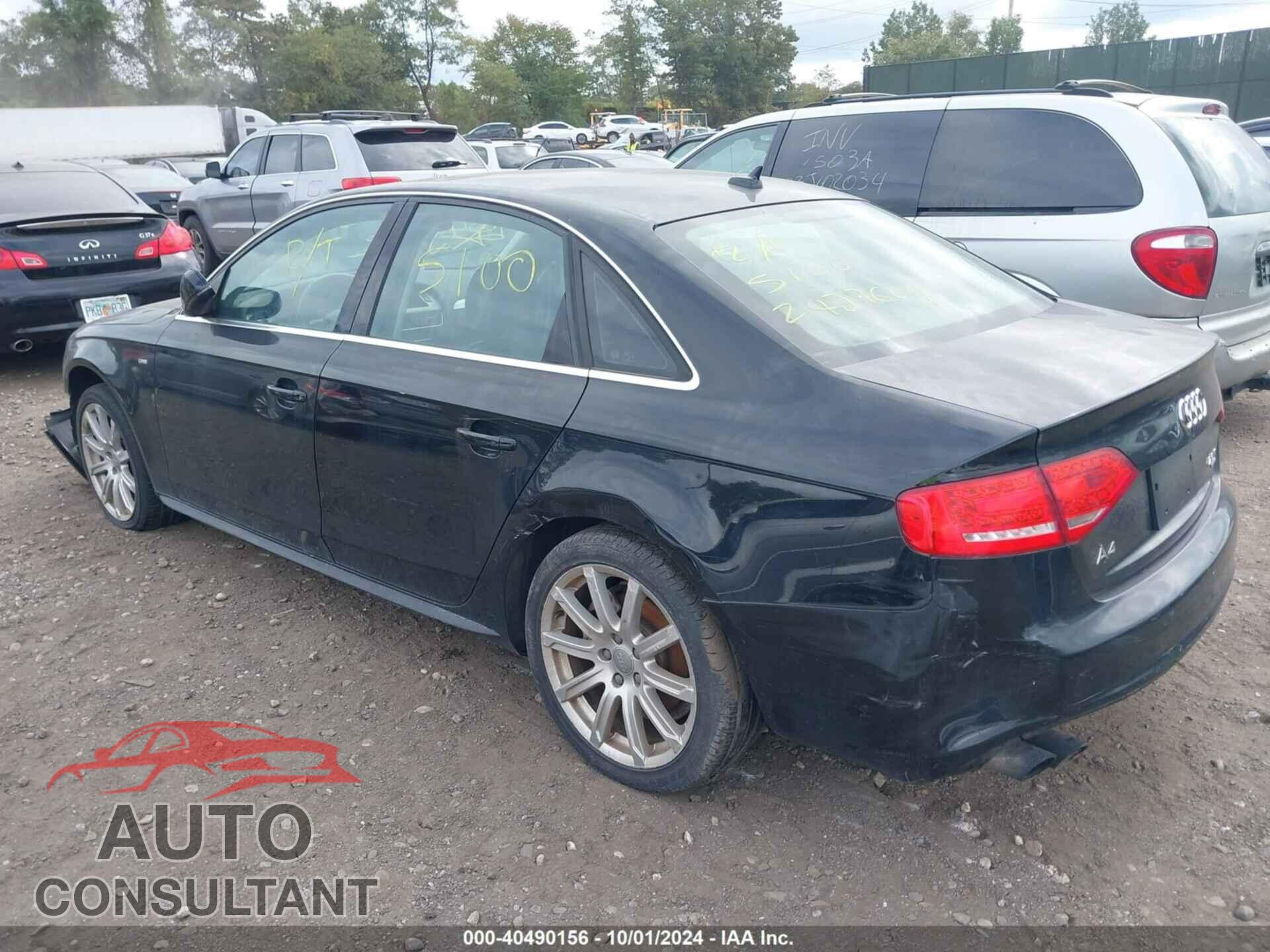 AUDI A4 2012 - WAUFFAFL2CN003938