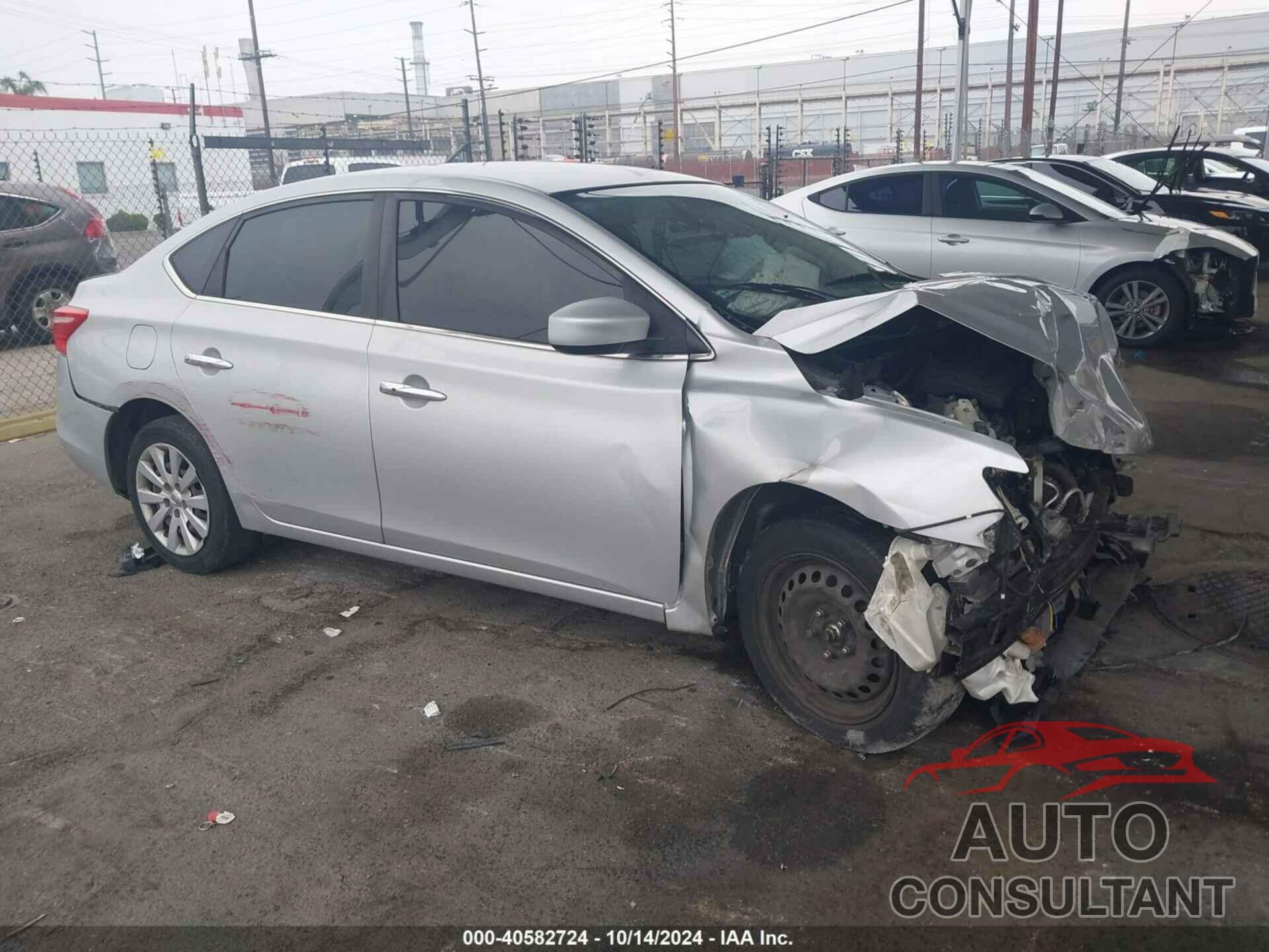 NISSAN SENTRA 2017 - 3N1AB7APXHL669851