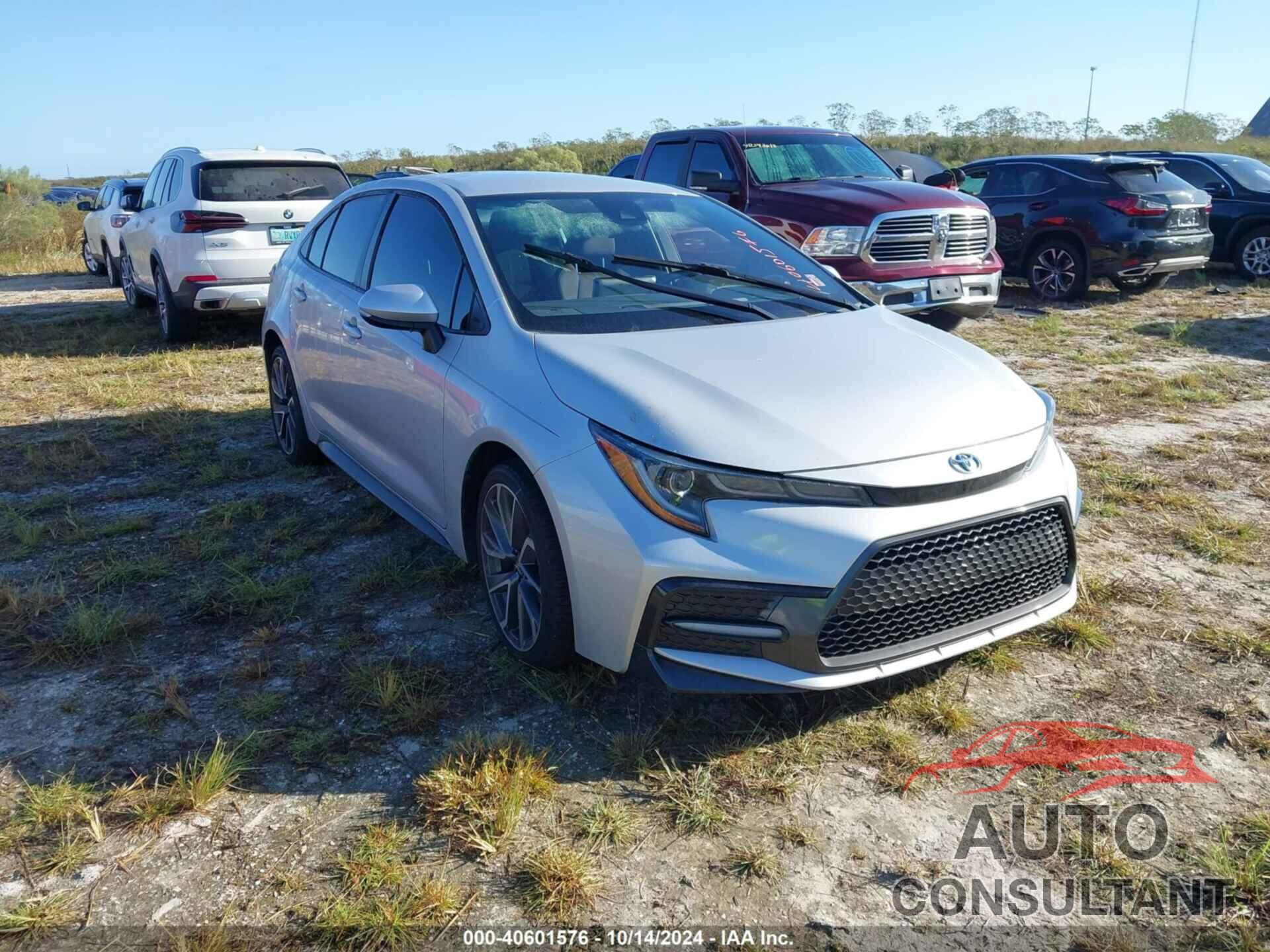 TOYOTA COROLLA 2021 - 5YFS4MCE2MP095197