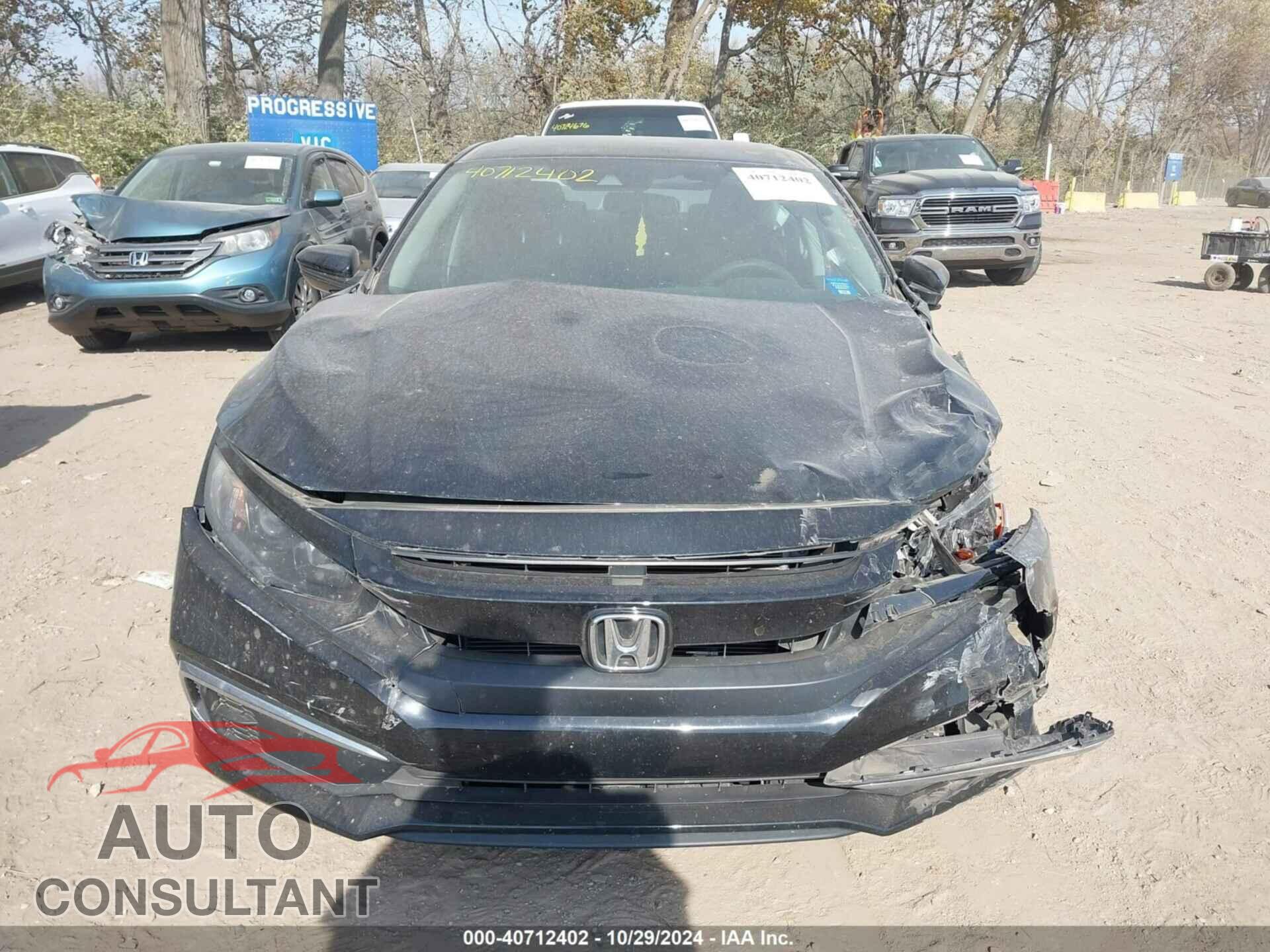 HONDA CIVIC 2019 - 2HGFC2F65KH574327