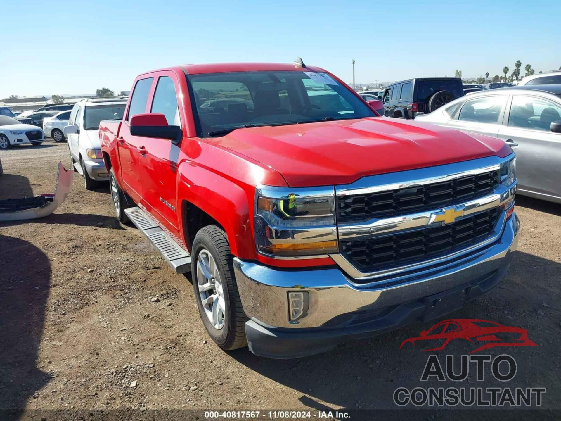 CHEVROLET SILVERADO 1500 2017 - 3GCPCREC2HG197726