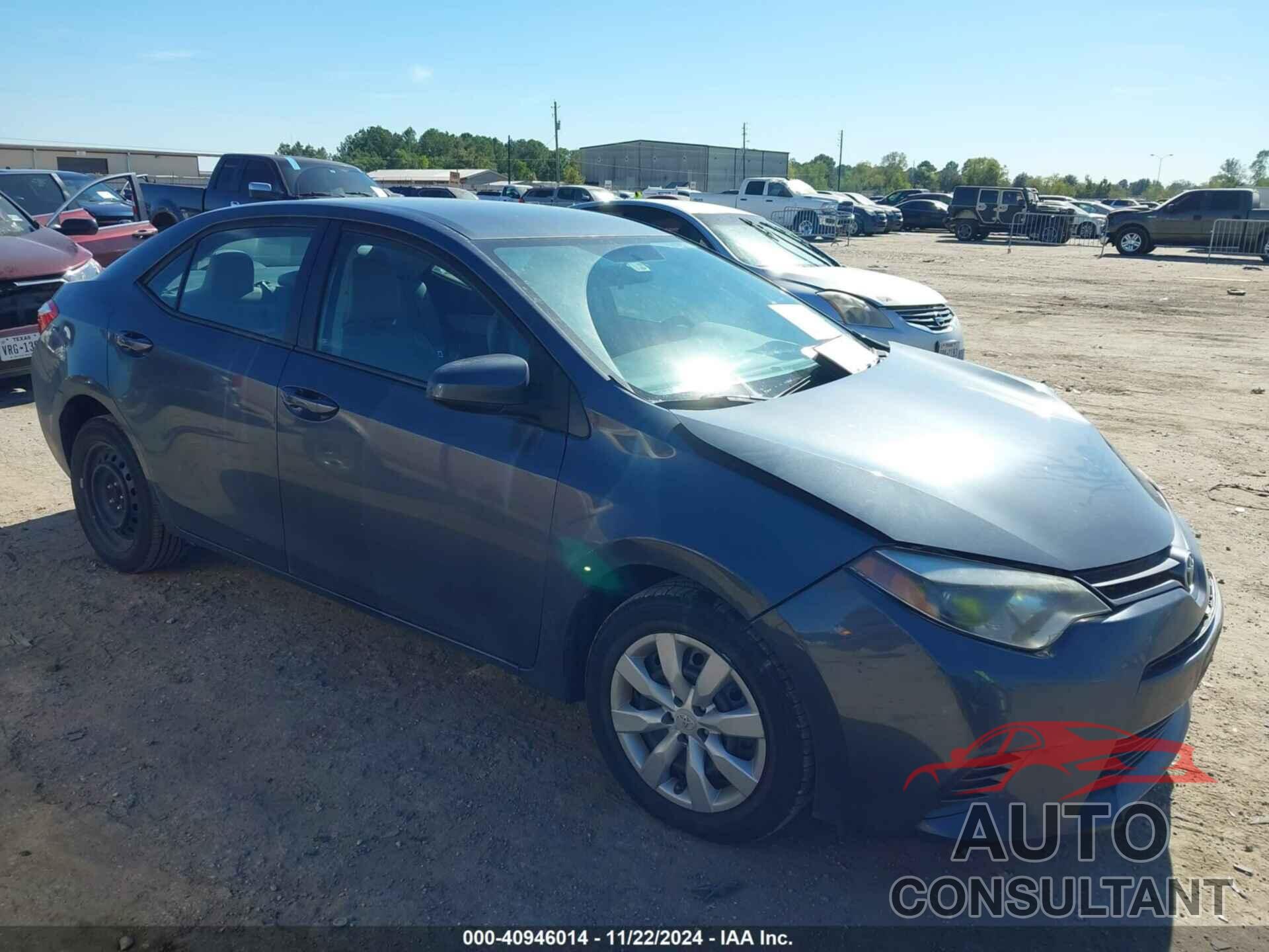 TOYOTA COROLLA 2016 - 5YFBURHE1GP562376