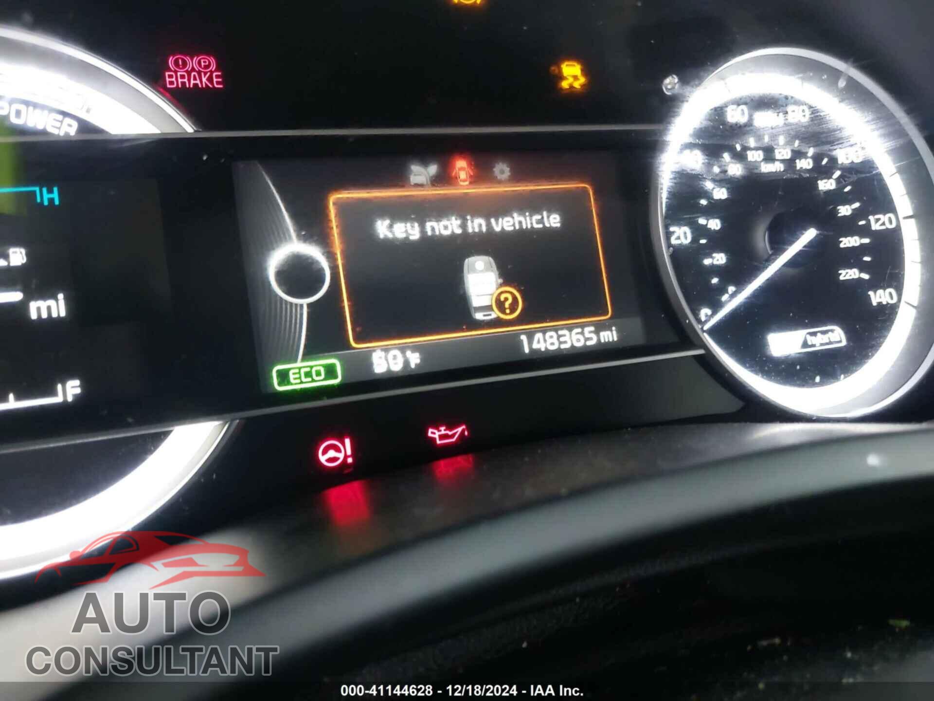 KIA NIRO 2017 - KNDCB3LC0H5052984