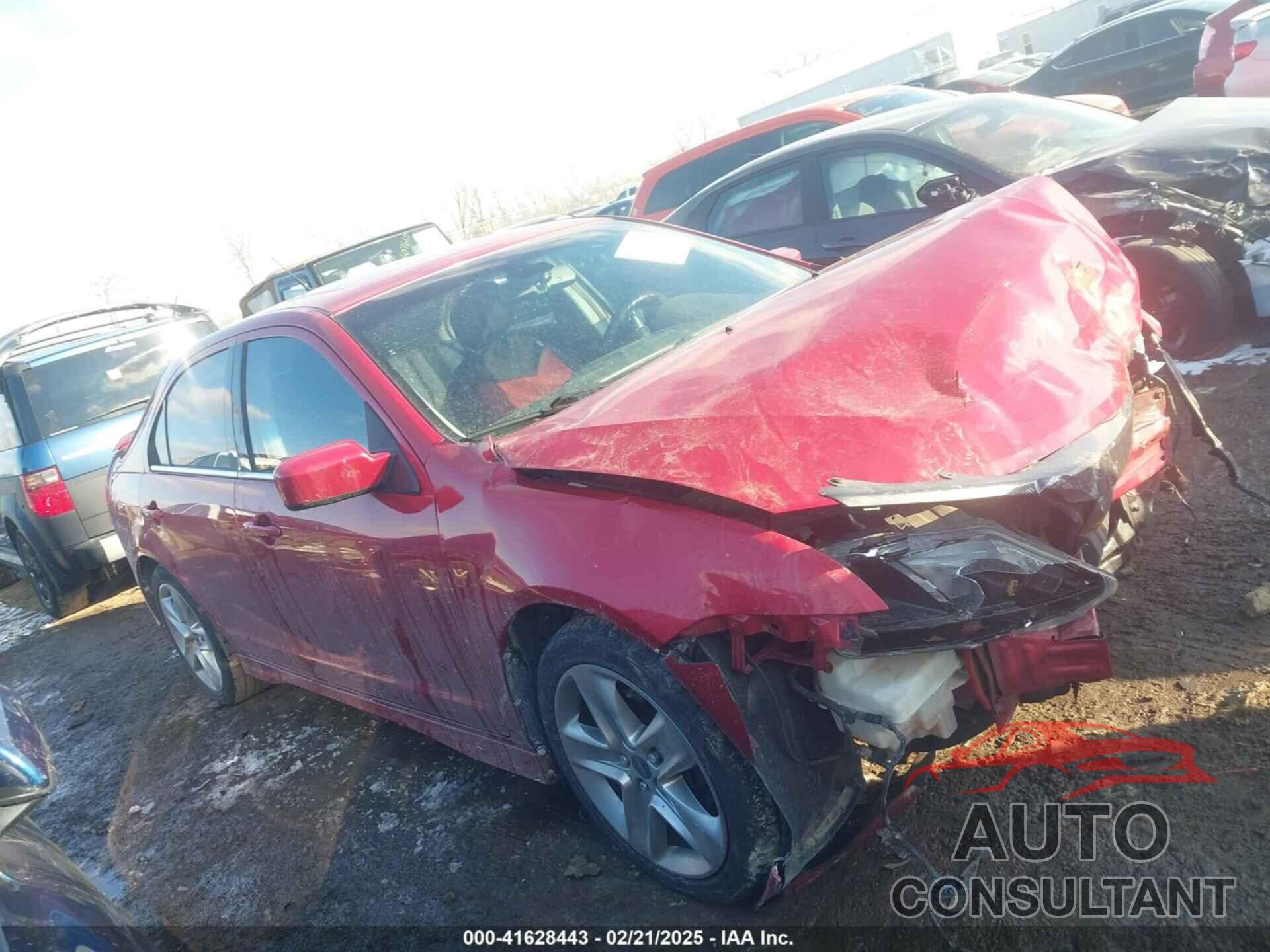 FORD FUSION 2012 - 3FAHP0KC7CR244857