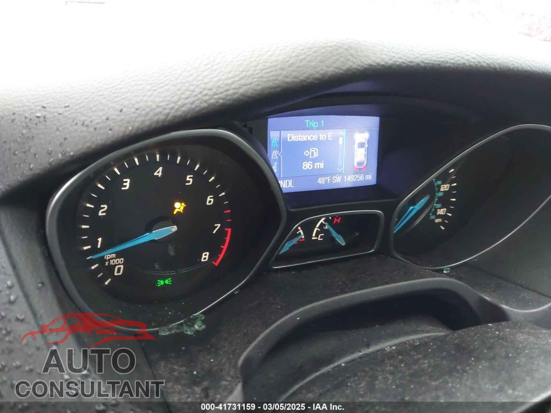 FORD FOCUS 2013 - 1FADP3F22DL169261