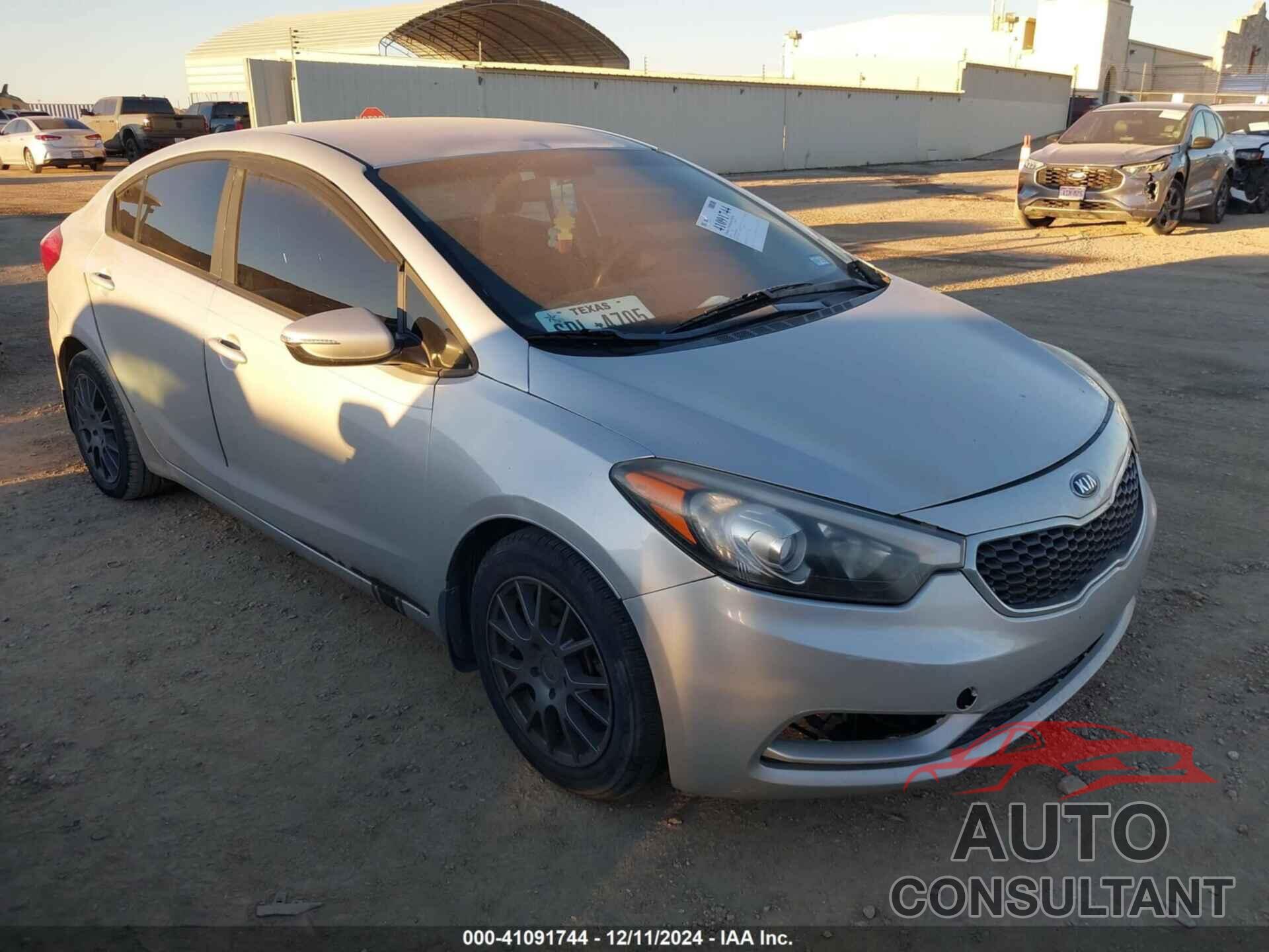 KIA FORTE 2016 - KNAFX4A68G5575988