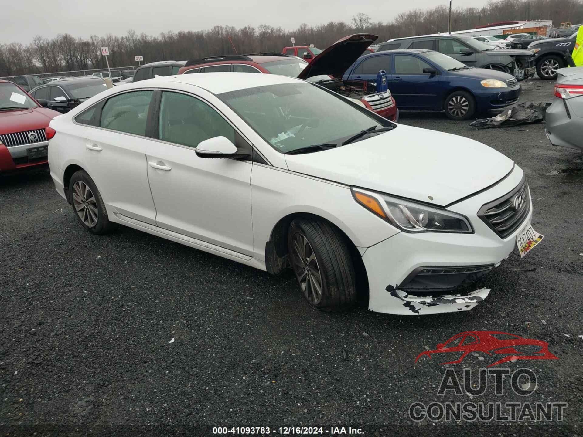 HYUNDAI SONATA 2016 - 5NPE34AF3GH312141