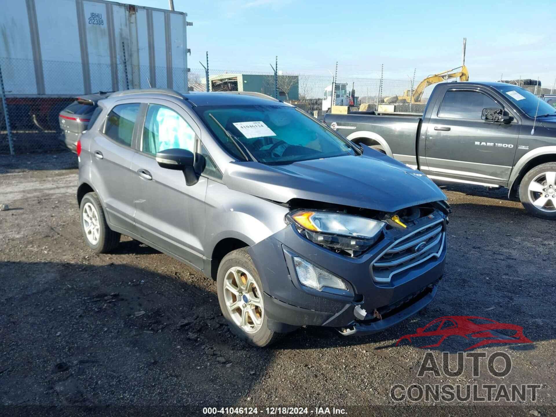 FORD ECOSPORT 2018 - MAJ6P1UL6JC231877