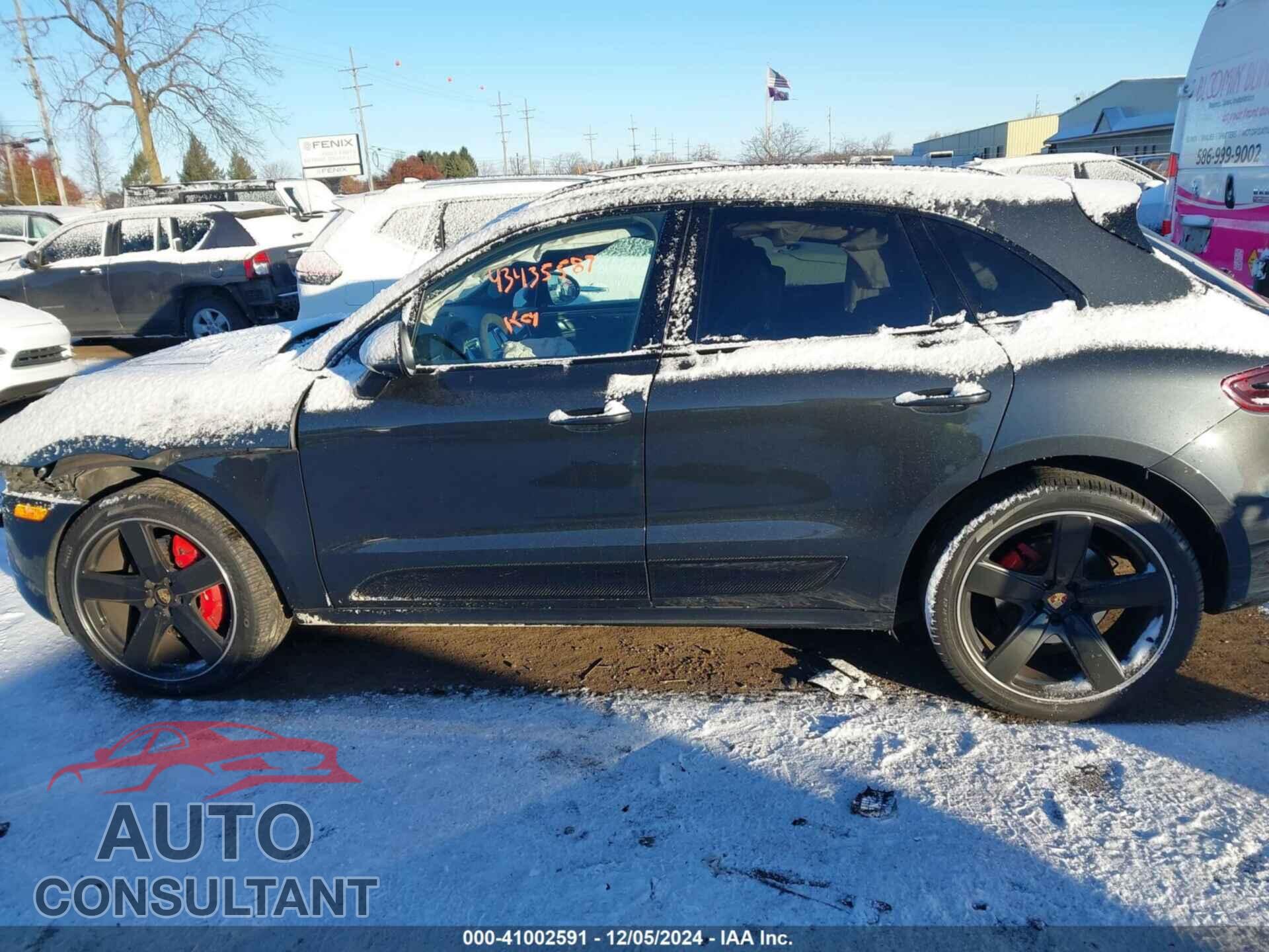 PORSCHE MACAN 2017 - WP1AG2A59HLB56102