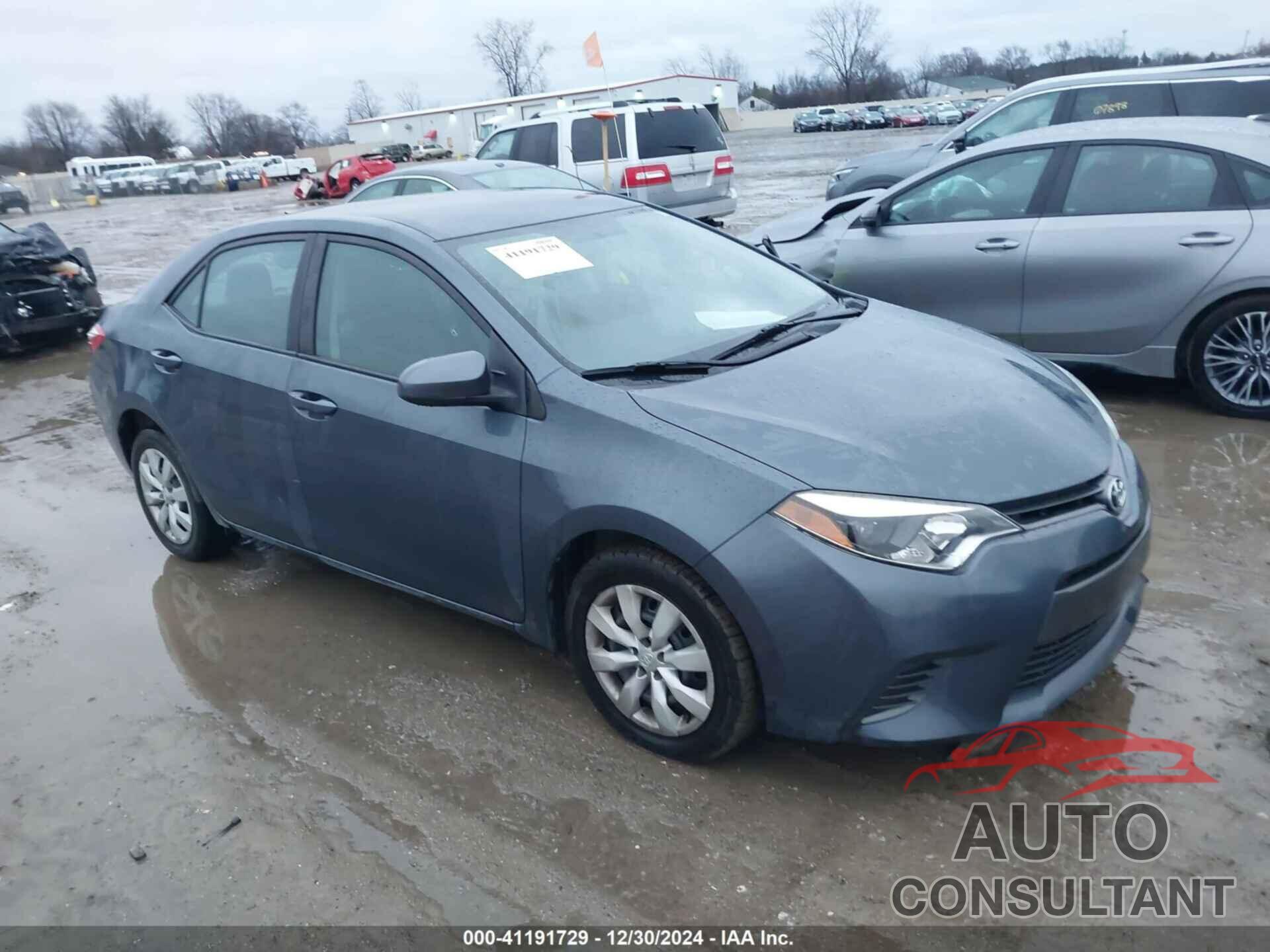 TOYOTA COROLLA 2015 - 2T1BURHE3FC263793