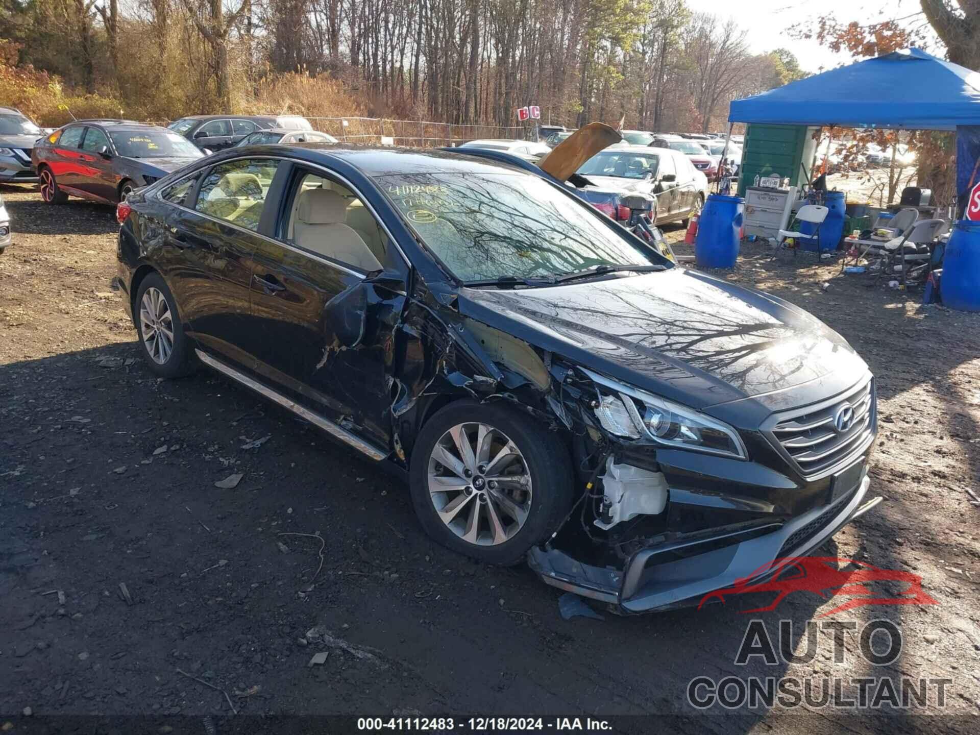 HYUNDAI SONATA 2017 - 5NPE34AF0HH481258