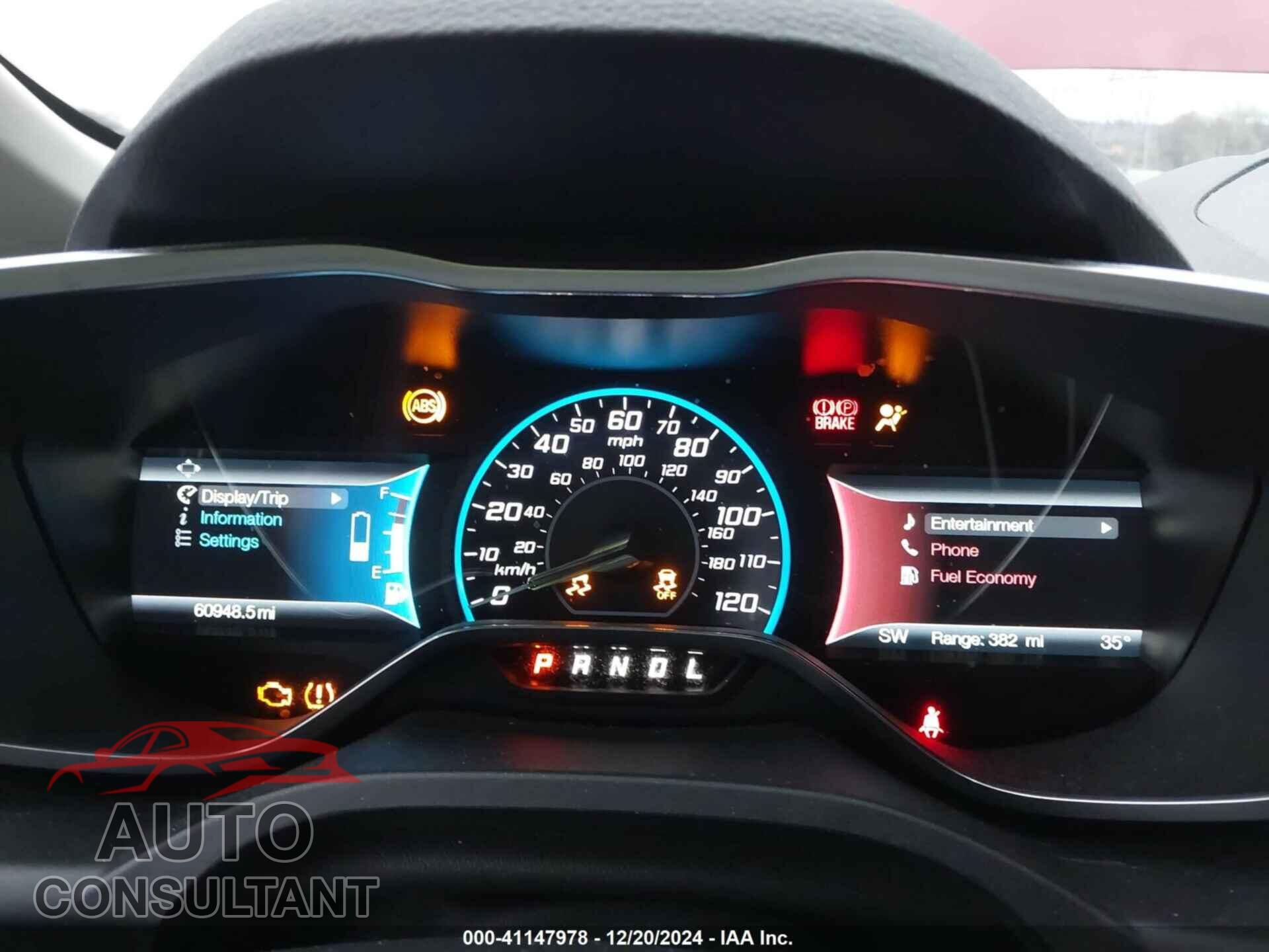 FORD C-MAX 2017 - 1FADP5EU2HL111316
