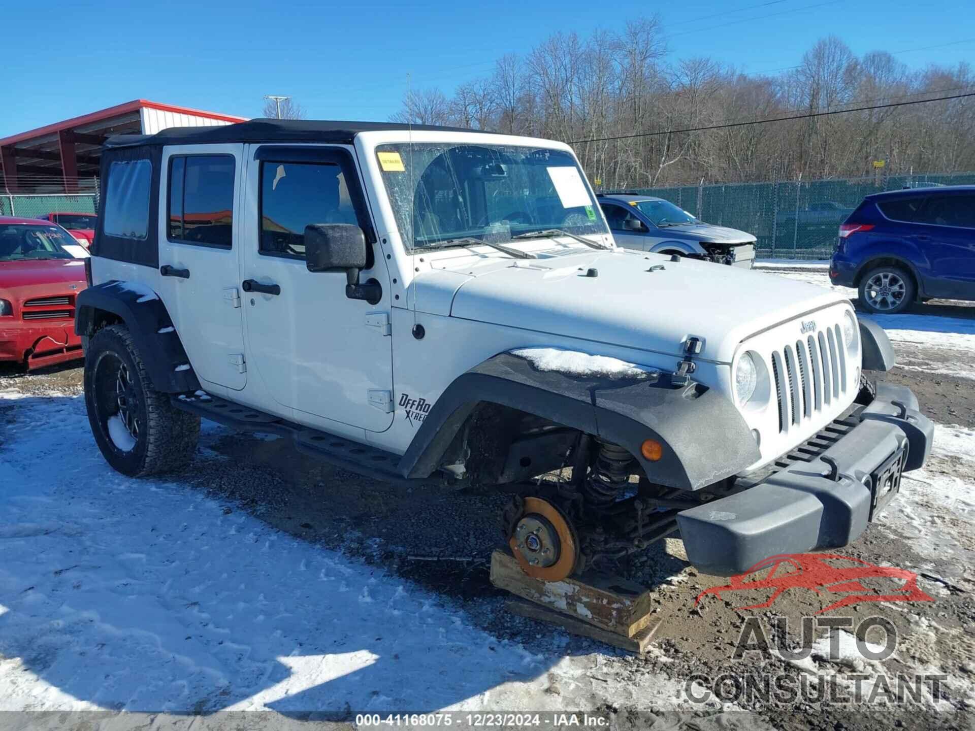 JEEP WRANGLER UNLIMITED 2016 - 1C4HJWDG4GL105739