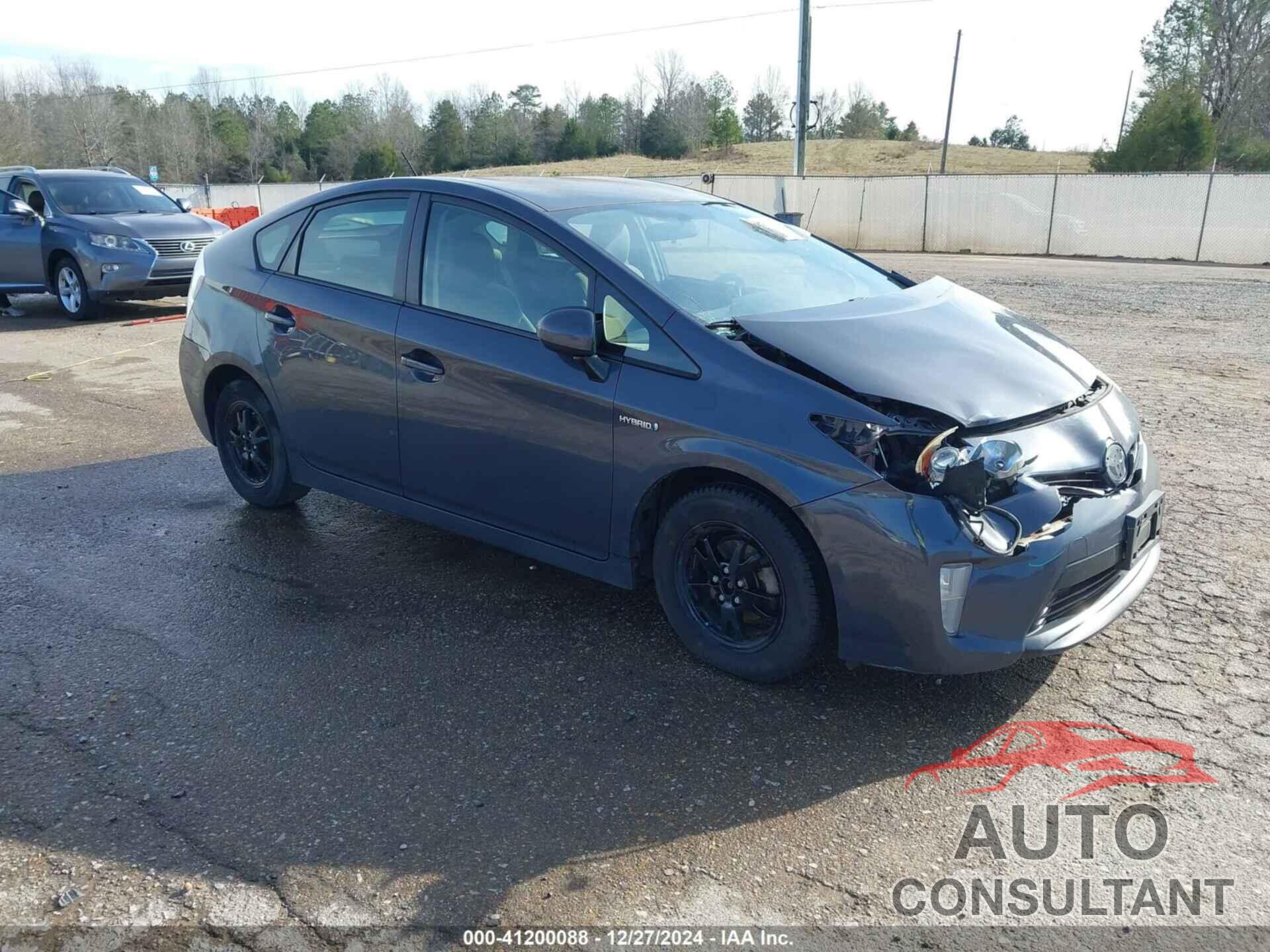 TOYOTA PRIUS 2013 - JTDKN3DU4D5659233