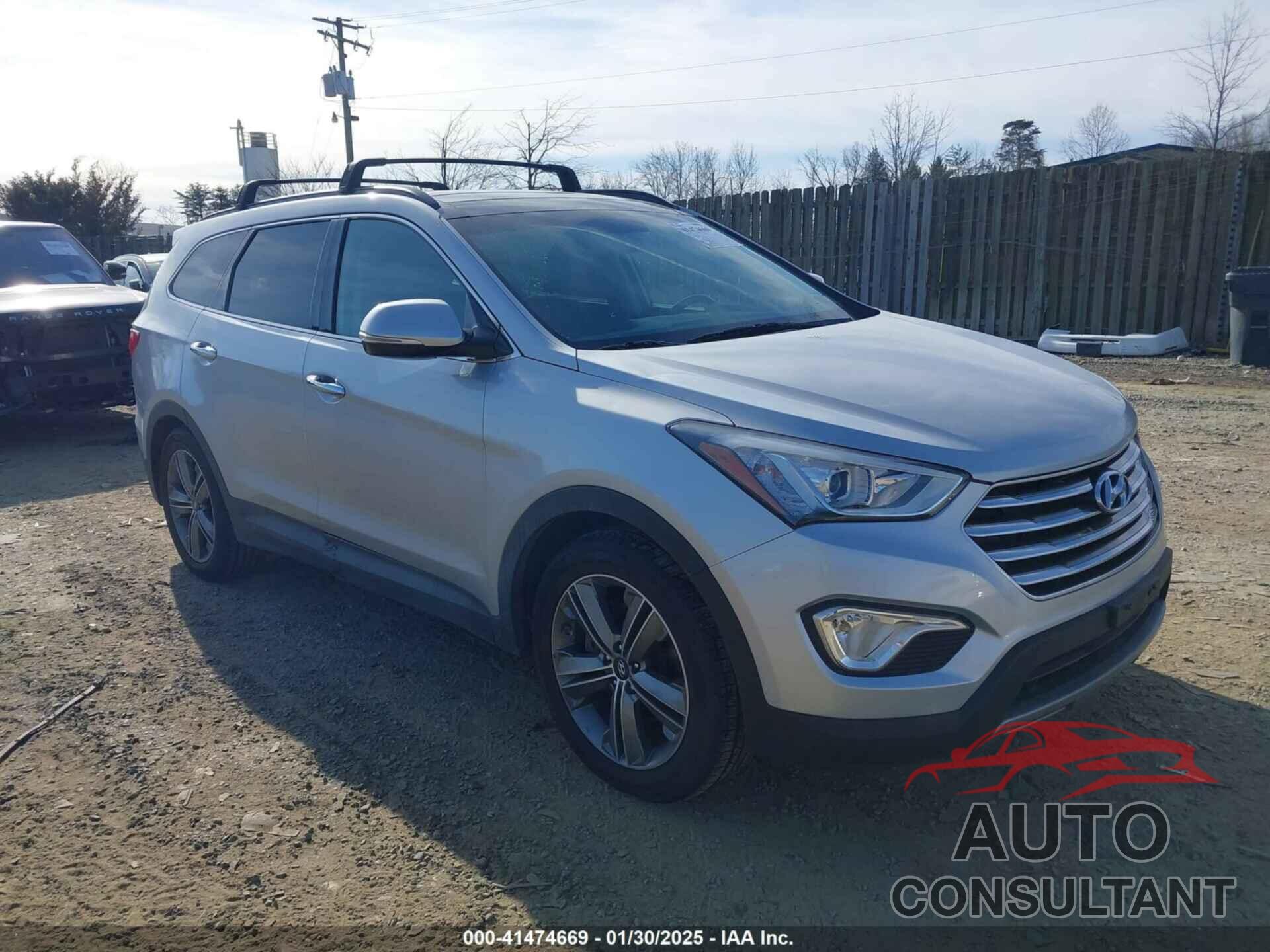 HYUNDAI SANTA FE 2014 - KM8SR4HF8EU085311