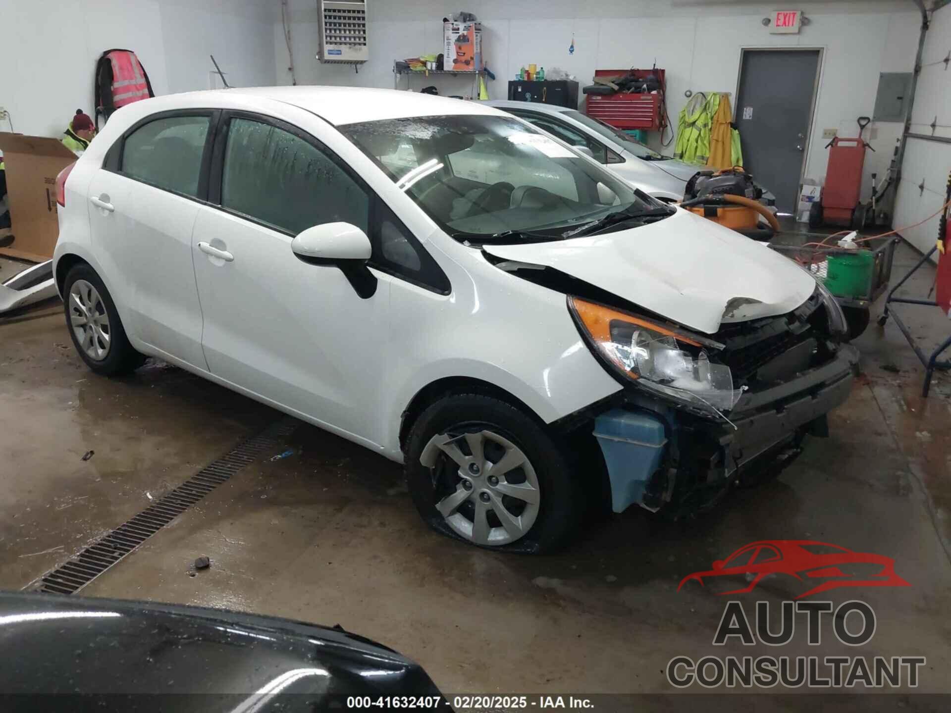 KIA RIO5 2012 - KNADM5A34C6028247
